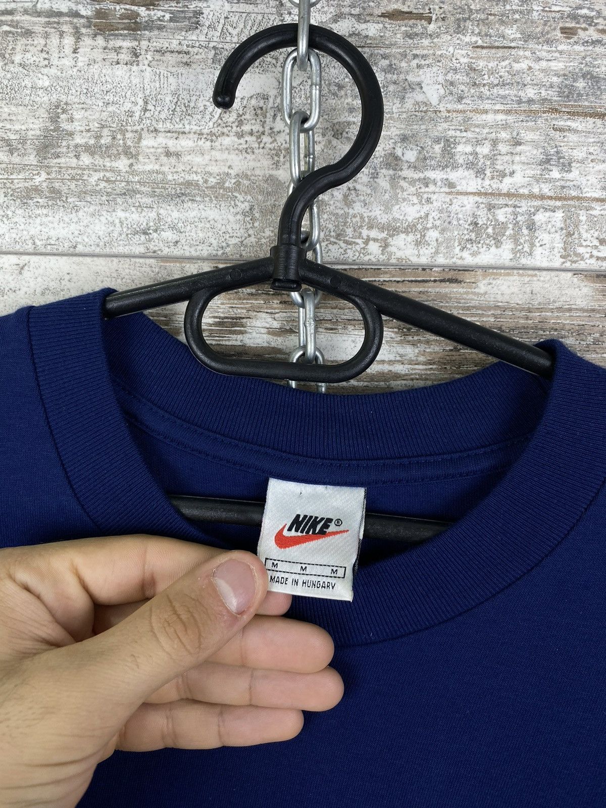 Nike Mens Vintage Nike Big Logo T Shirt rare y2k streetwear tee Size US M / EU 48-50 / 2 - 6 Thumbnail
