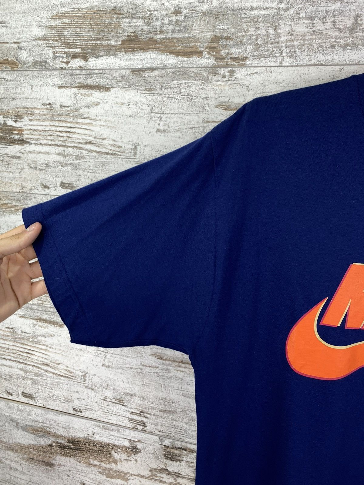 Nike Mens Vintage Nike Big Logo T Shirt rare y2k streetwear tee Size US M / EU 48-50 / 2 - 3 Thumbnail