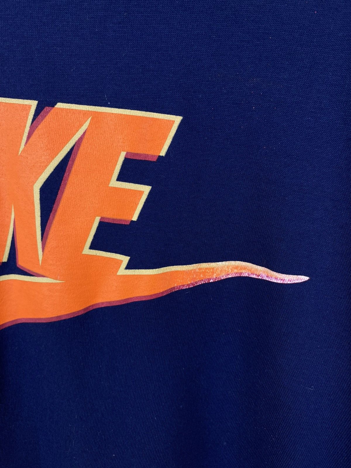 Nike Mens Vintage Nike Big Logo T Shirt rare y2k streetwear tee Size US M / EU 48-50 / 2 - 5 Thumbnail