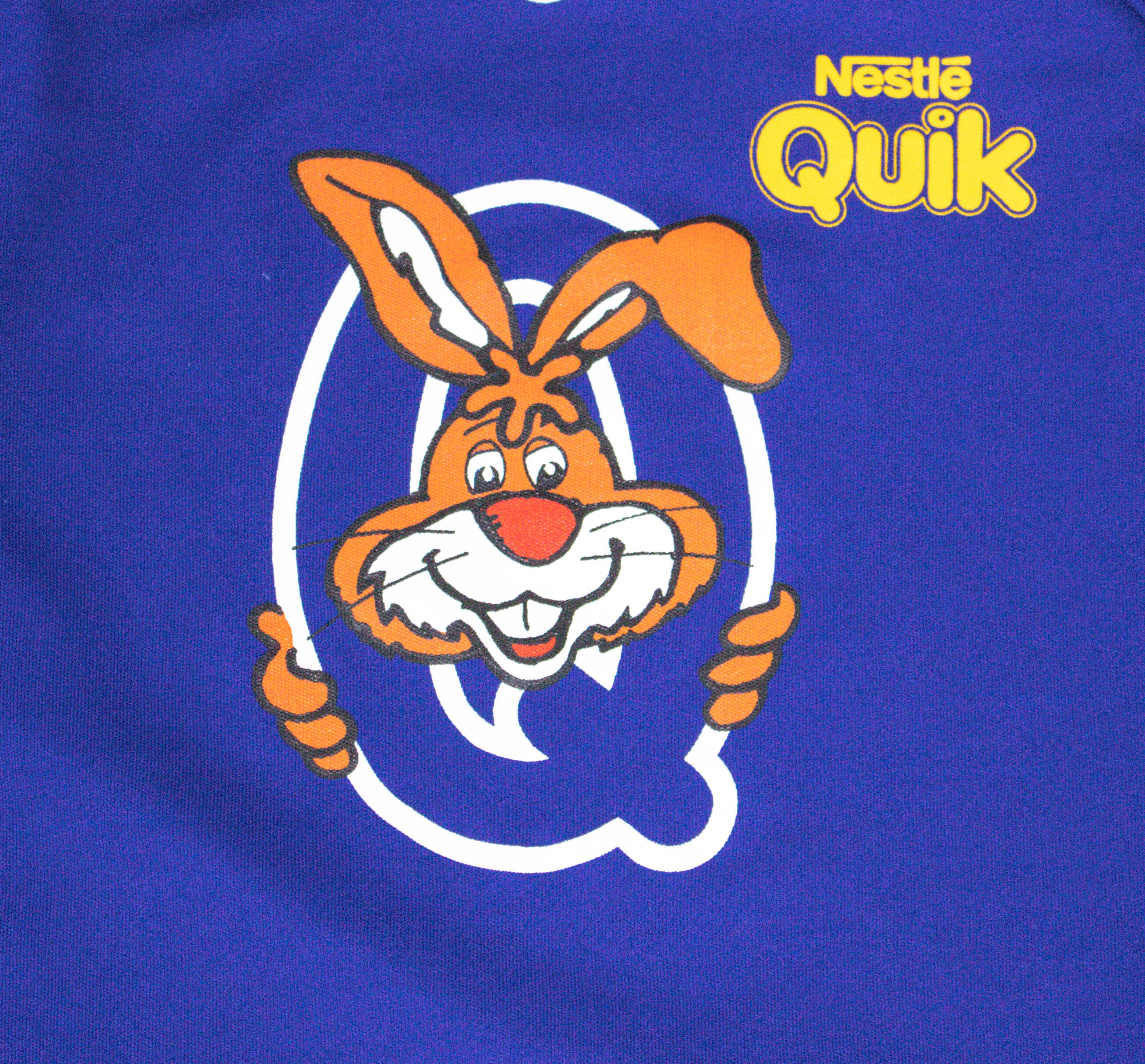 Ccm Vintage 1990s CCM Nestle Quicks Promo Blue Hockey Jersey Size US M / EU 48-50 / 2 - 3 Thumbnail