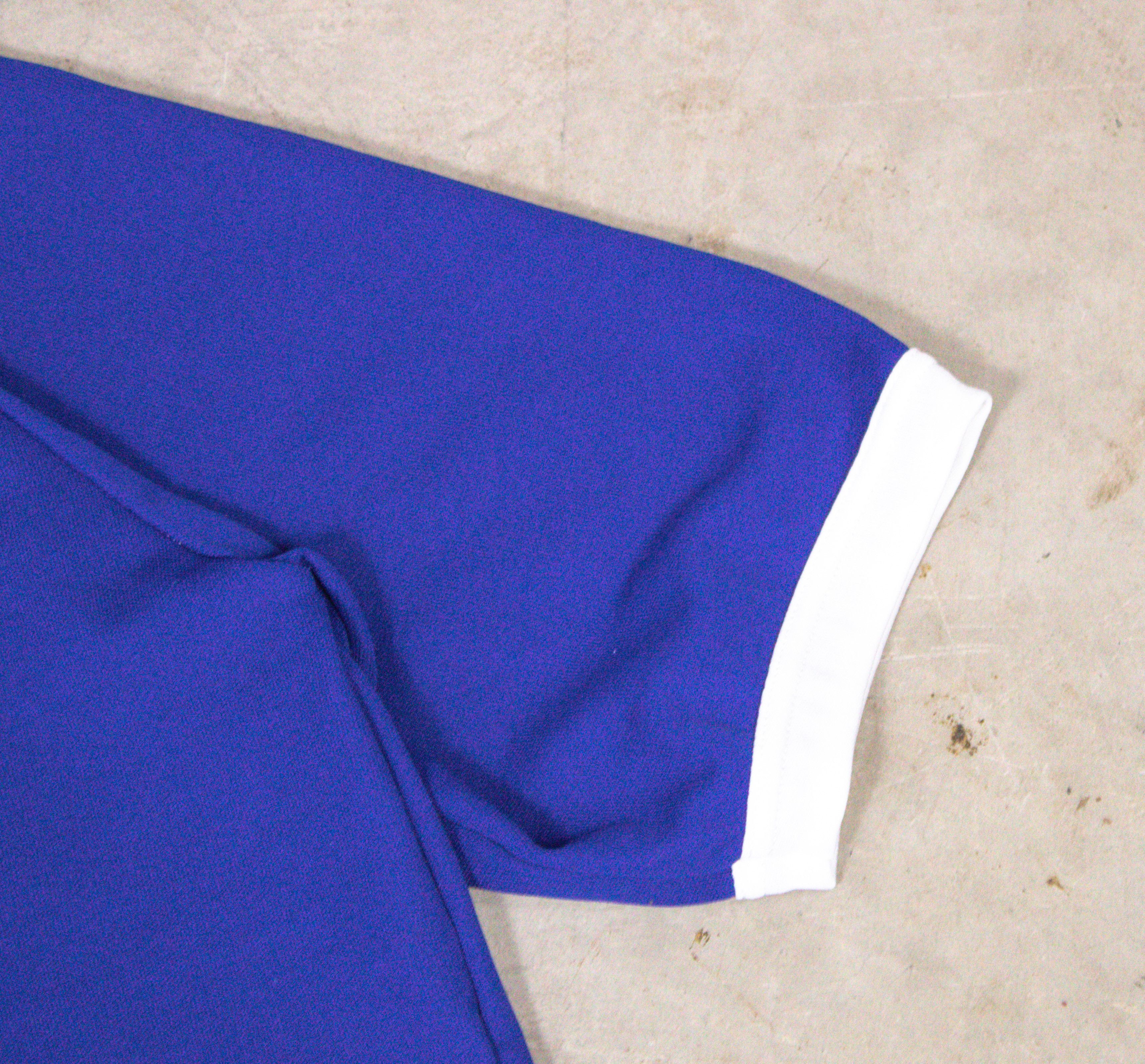 Ccm Vintage 1990s CCM Nestle Quicks Promo Blue Hockey Jersey Size US M / EU 48-50 / 2 - 4 Thumbnail