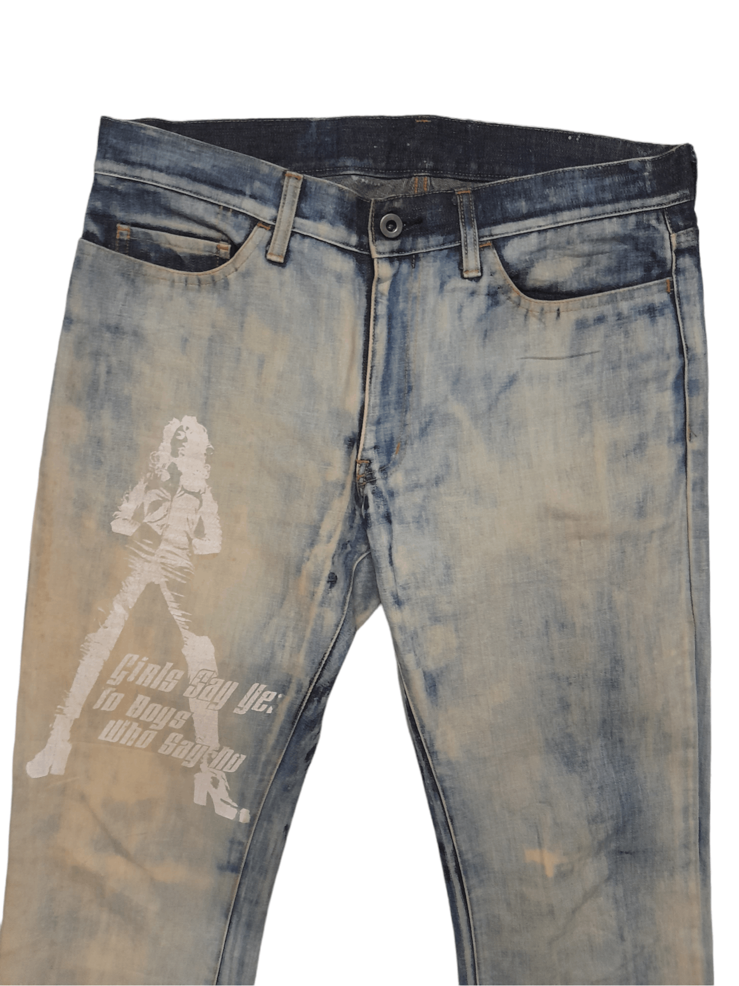 Japanese Brand Edge Rupert Denim Japan Hysteric (E324) W33 Size US 33 - 3 Thumbnail