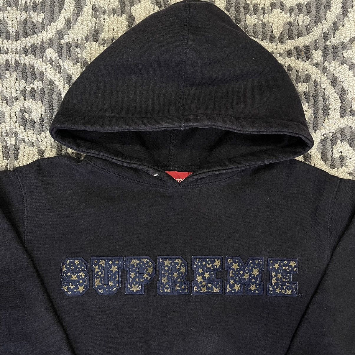 2004 Supreme Stars Logo Hoodie