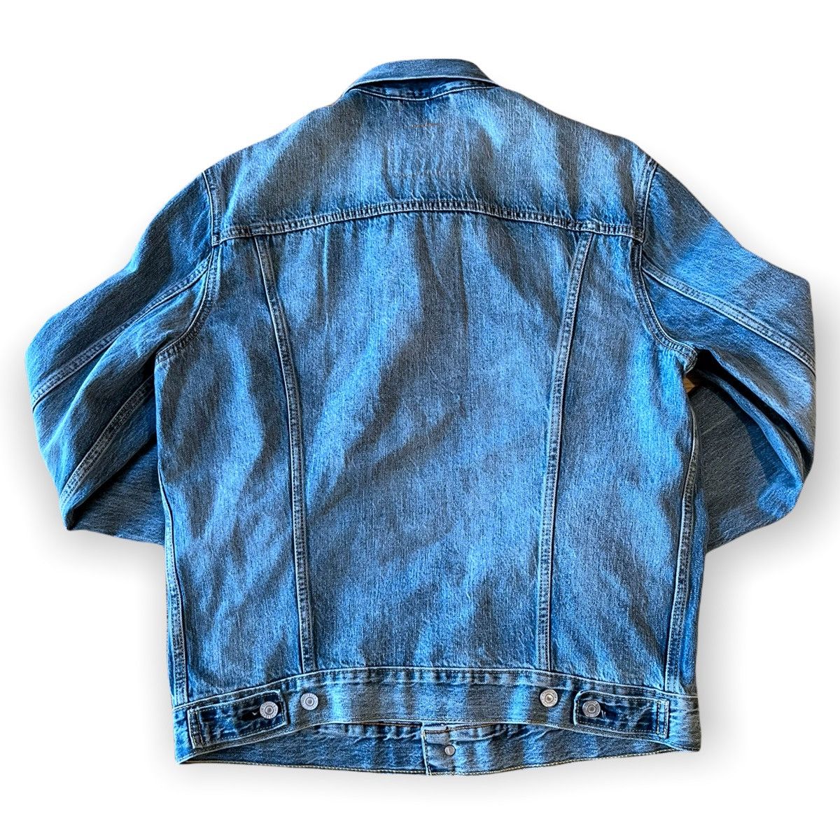 Levi's Levis Premium Denim Type 3 Trucker Jacket Size US L / EU 52-54 / 3 - 2 Thumbnail