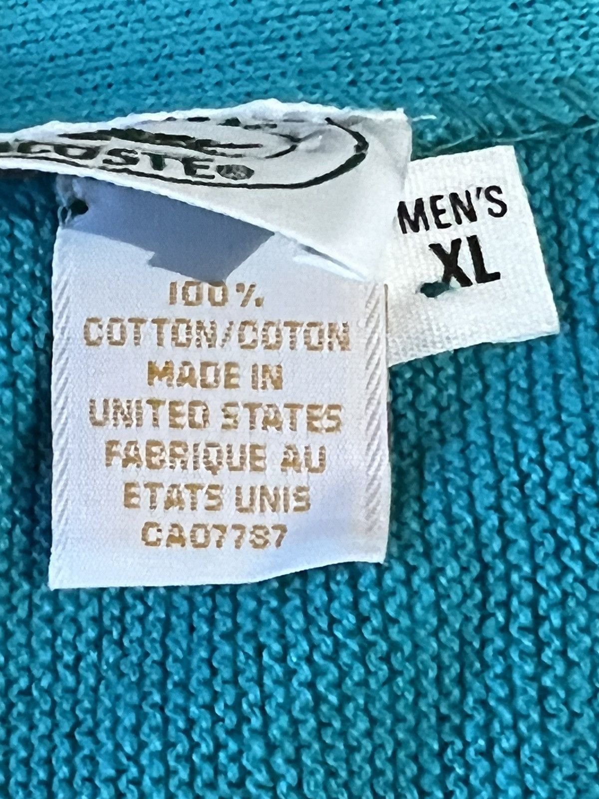 Izod × Lacoste × Vintage Vintage 80s 90s Lacoste x Izod Cardigan Knit Sweater Size US XL / EU 56 / 4 - 5 Thumbnail