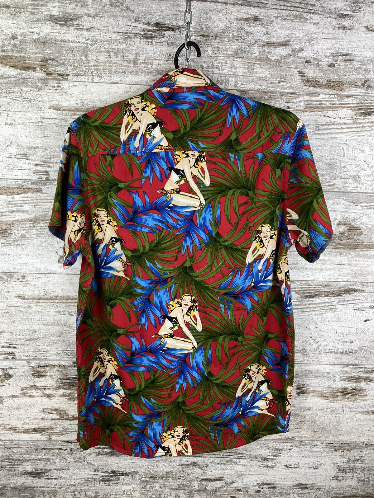 Vintage Mens Vintage Hawaiian Shirt Japanese style crazy y2k brand Size US S / EU 44-46 / 1 - 9 Thumbnail