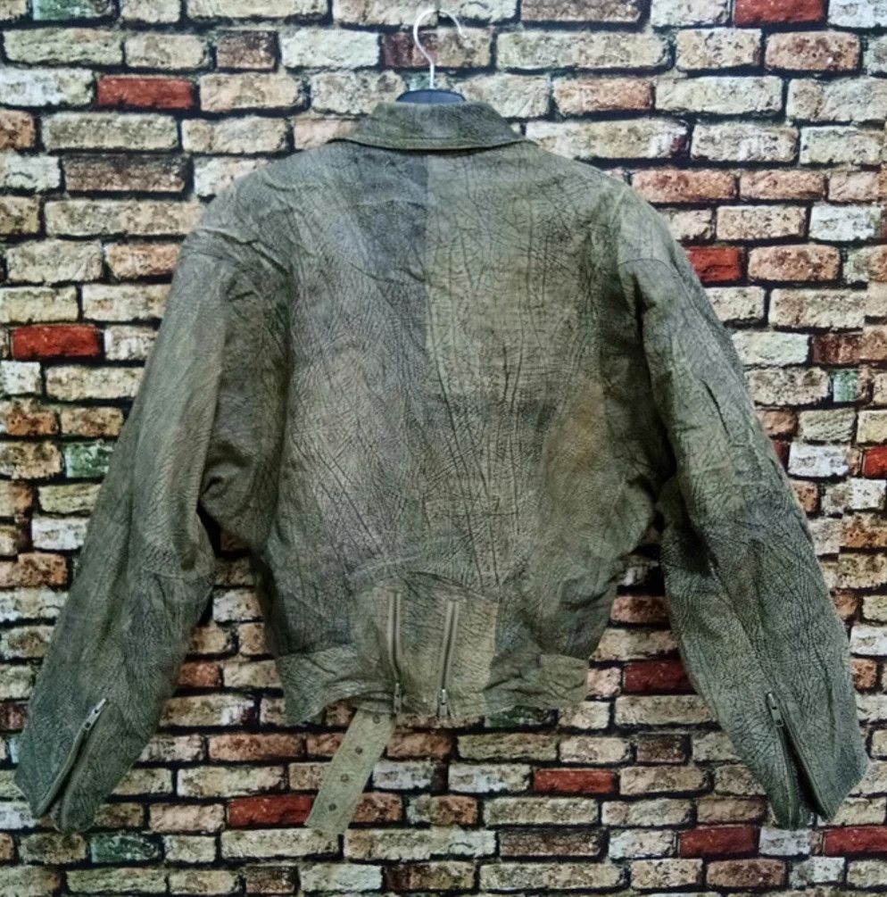 Valentino × Vintage 🔥SUPER RARE🔥VALENTINO Leather Rider Jacket Size US M / EU 48-50 / 2 - 7 Thumbnail