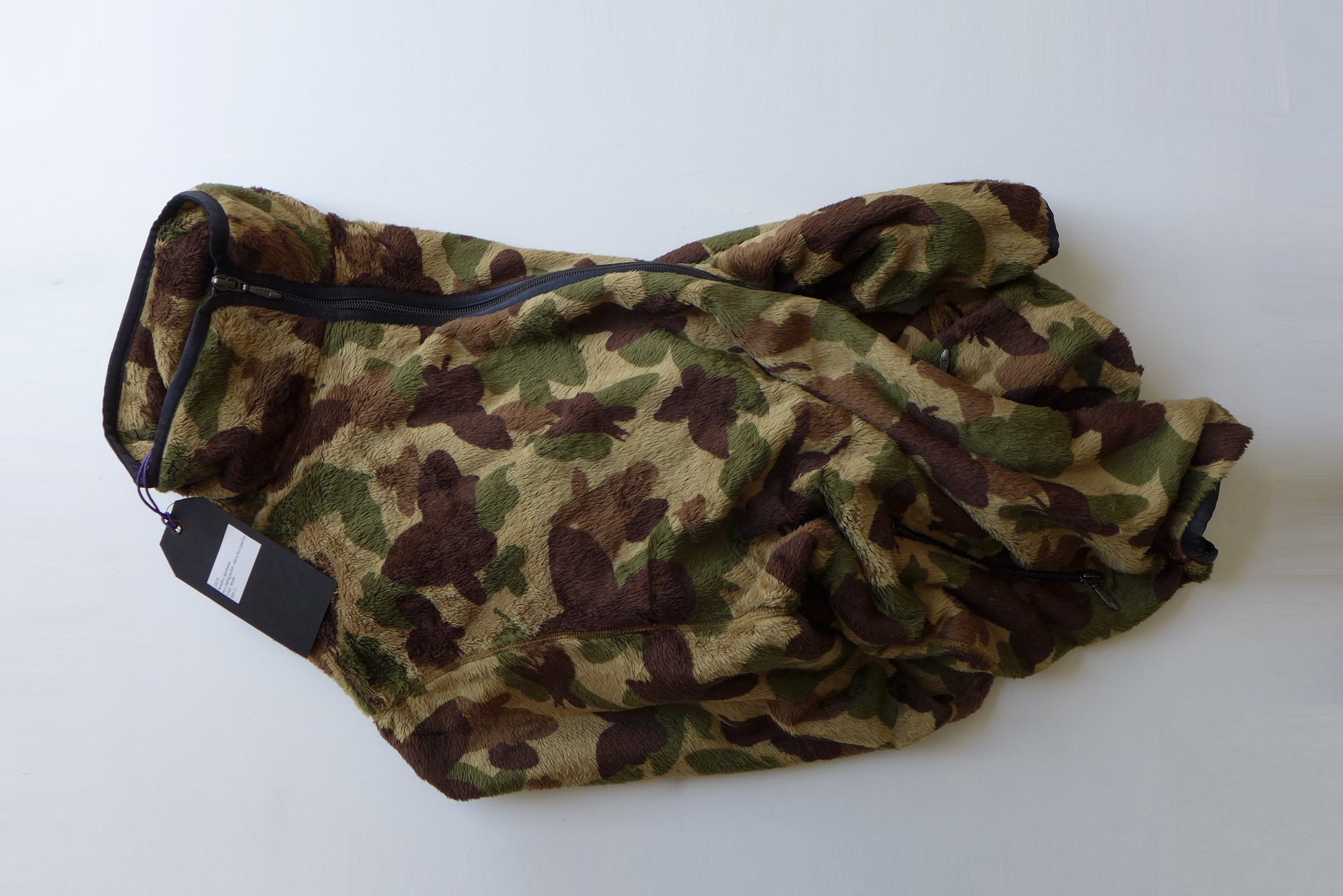 Needles n/a Needles W.U. Piping Jacket - Butterfly Camo Print Fleece Size US L / EU 52-54 / 3 - 8 Thumbnail