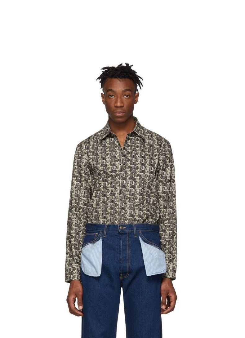 Maison Margiela Margiela Cube Logo Printed Shirt Size US L / EU 52-54 / 3 - 2 Thumbnail