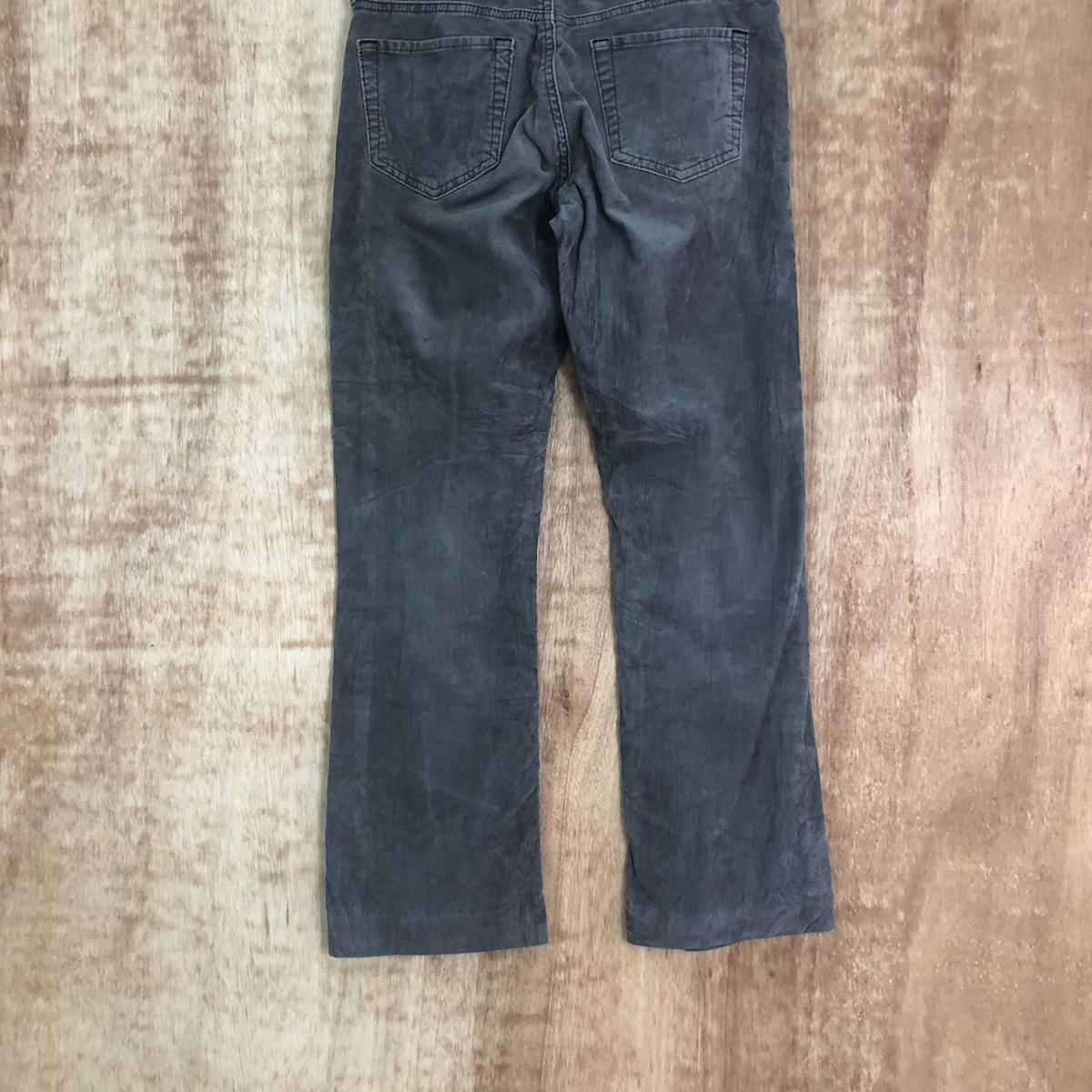Japanese Brand The Sweetheart Grey Corduroy Casual pants #6205 Size US 28 / EU 44 - 9 Thumbnail