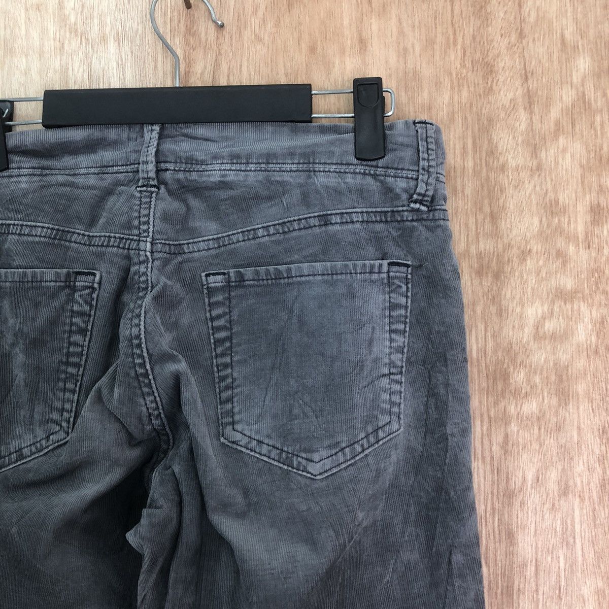 Japanese Brand The Sweetheart Grey Corduroy Casual pants #6205 Size US 28 / EU 44 - 11 Thumbnail