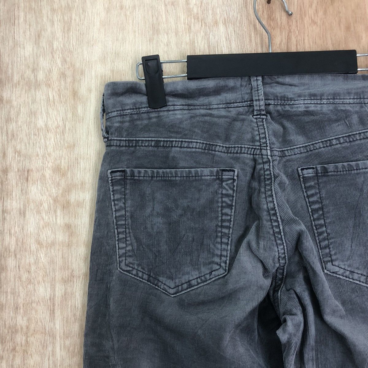 Japanese Brand The Sweetheart Grey Corduroy Casual pants #6205 Size US 28 / EU 44 - 10 Thumbnail