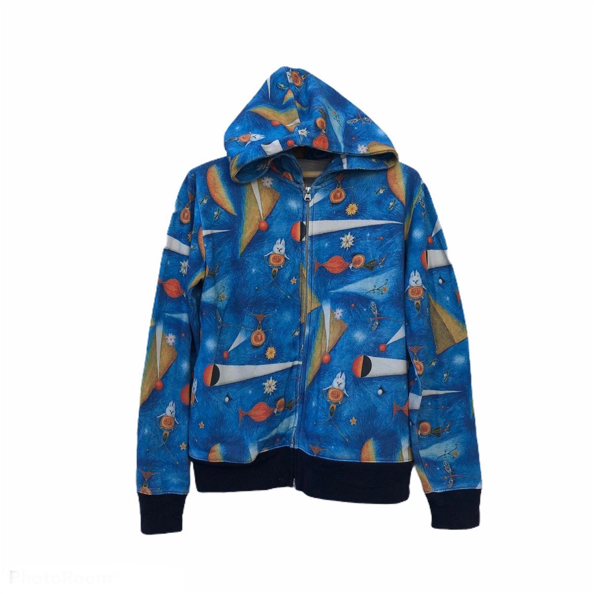 Habitat FULLPRINT ANIMAL HOODIE JACKET BY JAPANESE BRAND Size US S / EU 44-46 / 1 - 1 Thumbnail