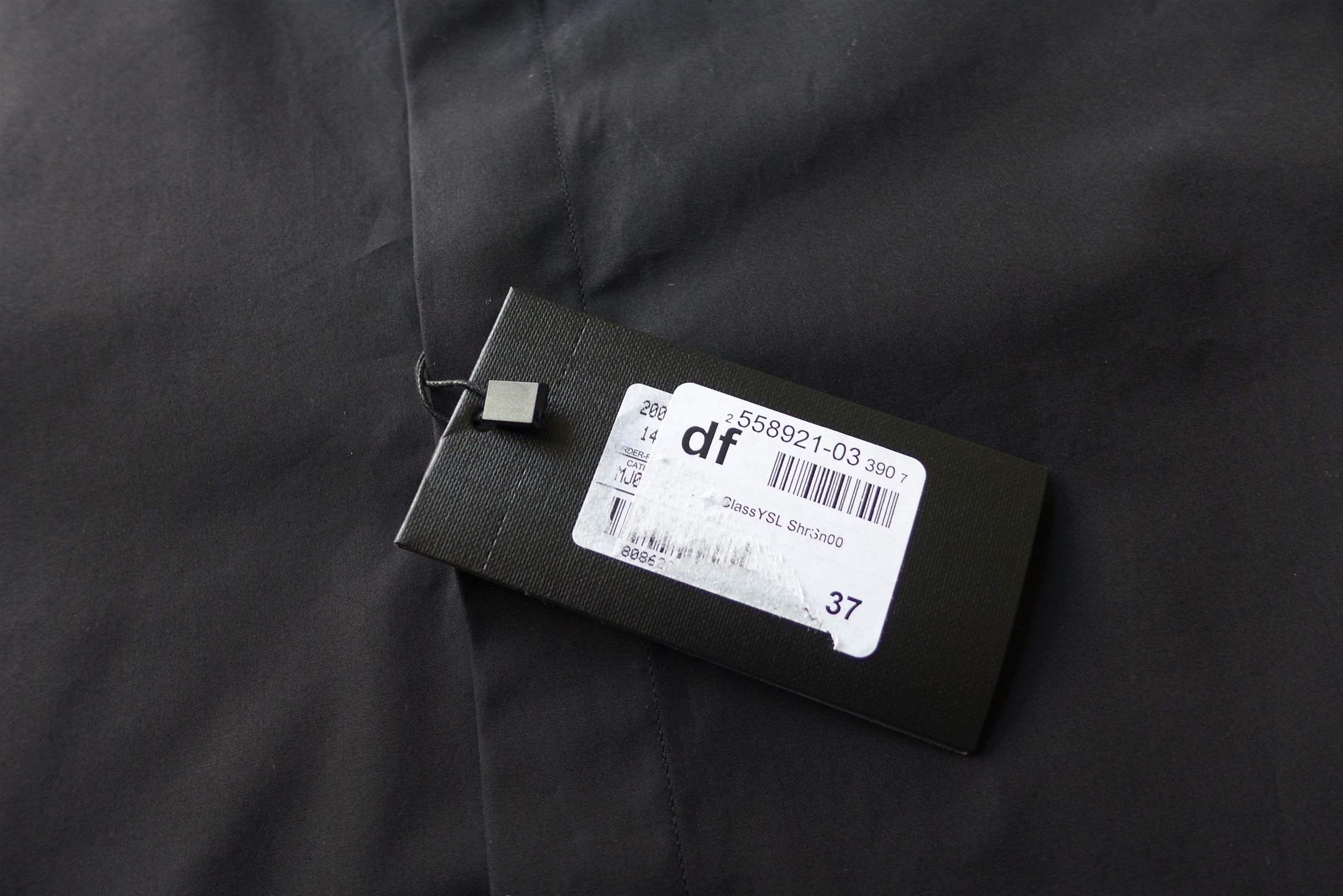 Saint Laurent Paris Saint Laurent Classic Shirt - Black Cotton - Size 37 Size US S / EU 44-46 / 1 - 10 Thumbnail