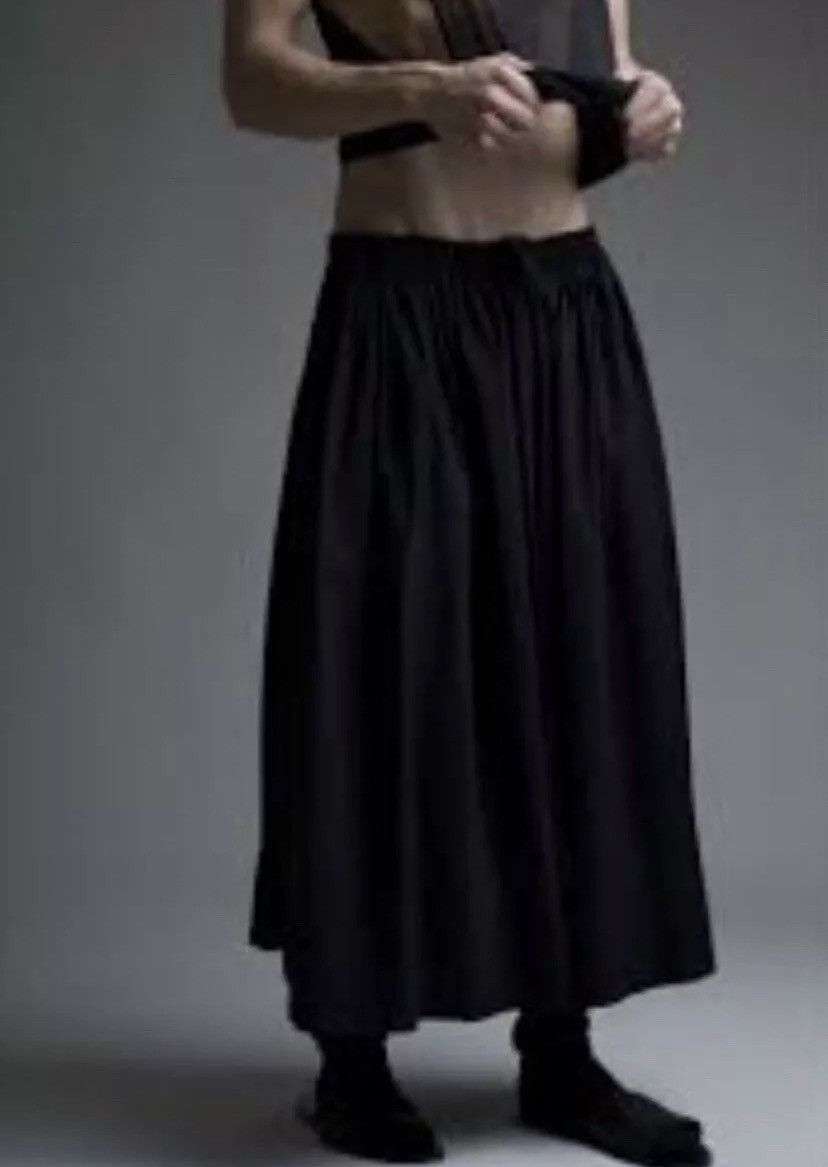 Yohji Yamamoto skirt Black bottom wear