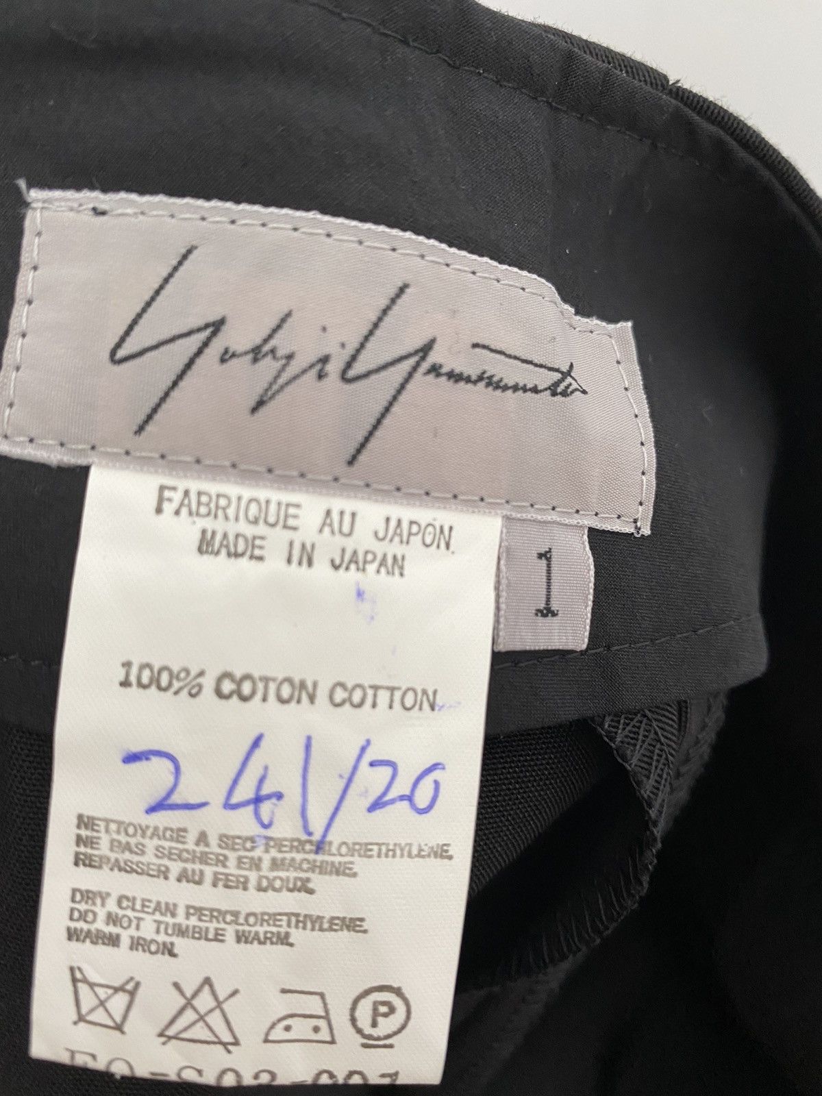 Yohji Yamamoto Yohji Yamamoto skirt Black bottom wear Size US 26 / EU 42 - 9 Thumbnail