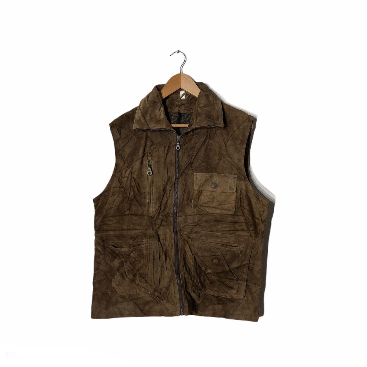 Tactical Tank Top Parachute Leather Multi Pocket