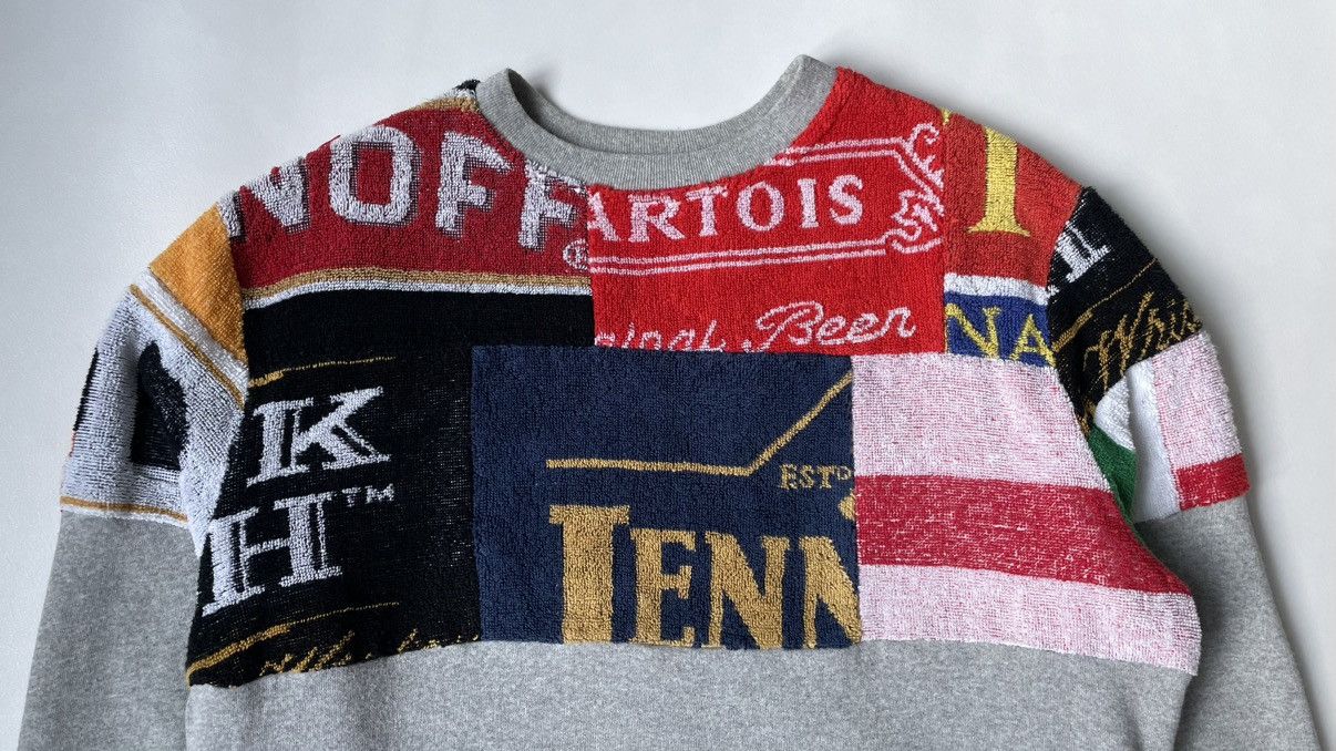 Martine Rose A/W 13 Patchwork Beermat Sweatshirt Size US S / EU 44-46 / 1 - 3 Thumbnail