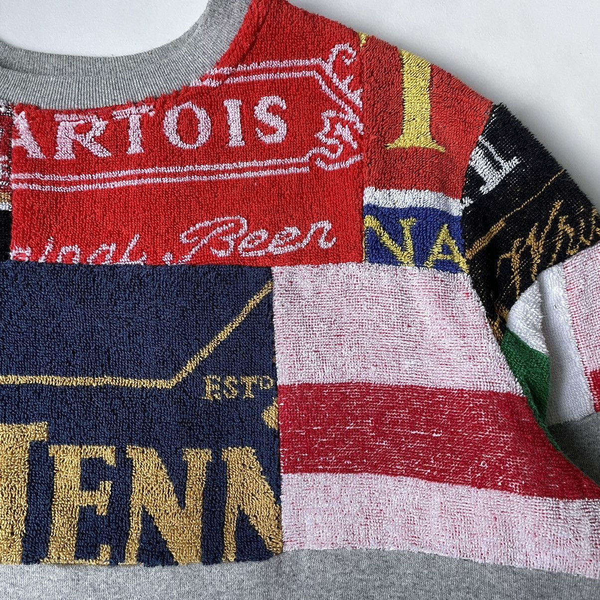 Martine Rose A/W 13 Patchwork Beermat Sweatshirt Size US S / EU 44-46 / 1 - 7 Thumbnail