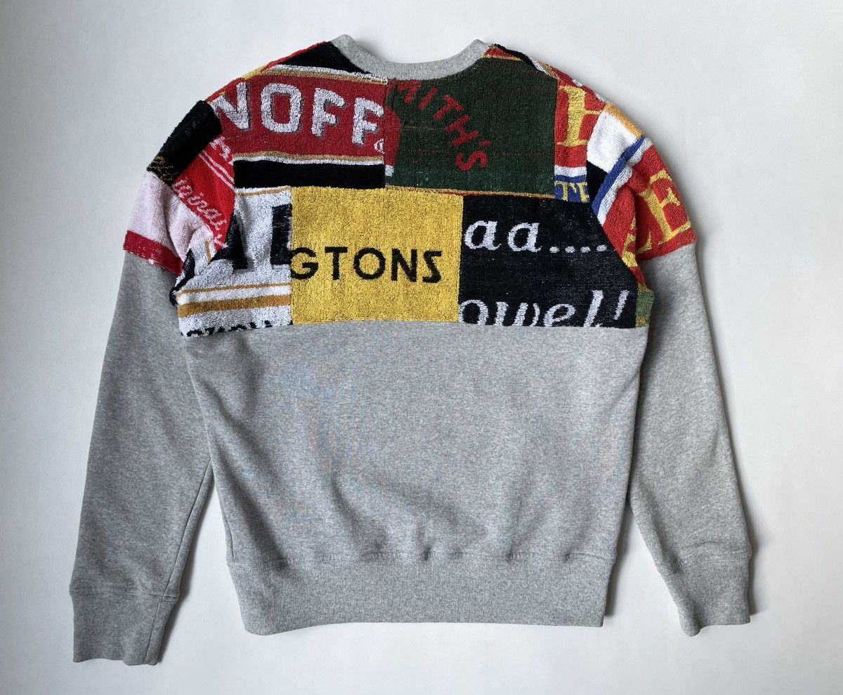 Martine Rose A/W 13 Patchwork Beermat Sweatshirt Size US S / EU 44-46 / 1 - 11 Thumbnail