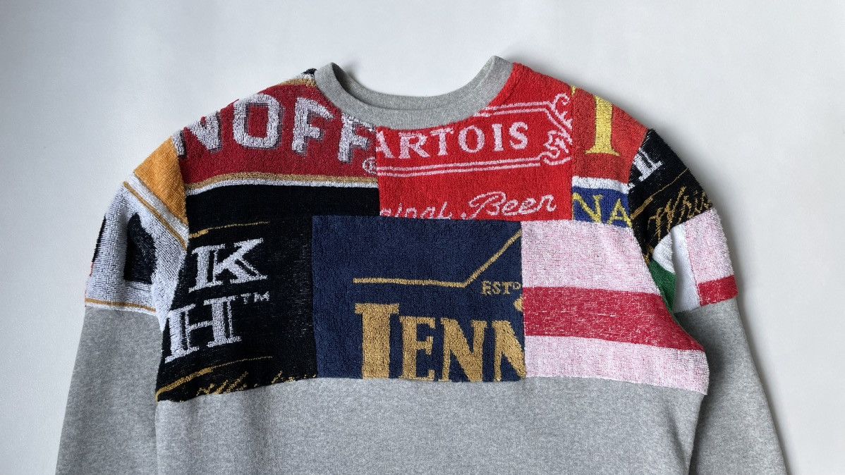 Martine Rose A/W 13 Patchwork Beermat Sweatshirt Size US S / EU 44-46 / 1 - 2 Thumbnail