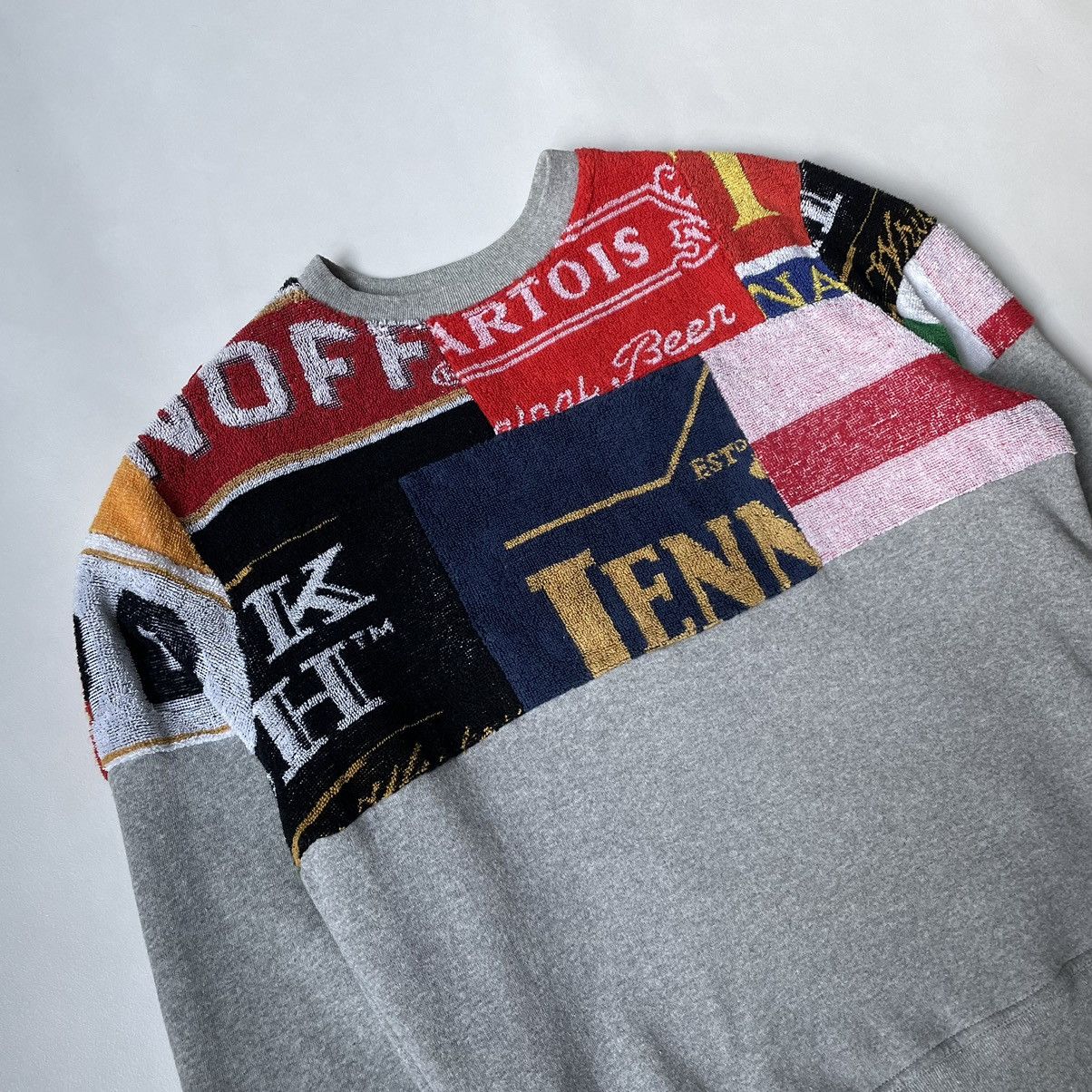 Martine Rose A/W 13 Patchwork Beermat Sweatshirt Size US S / EU 44-46 / 1 - 6 Thumbnail