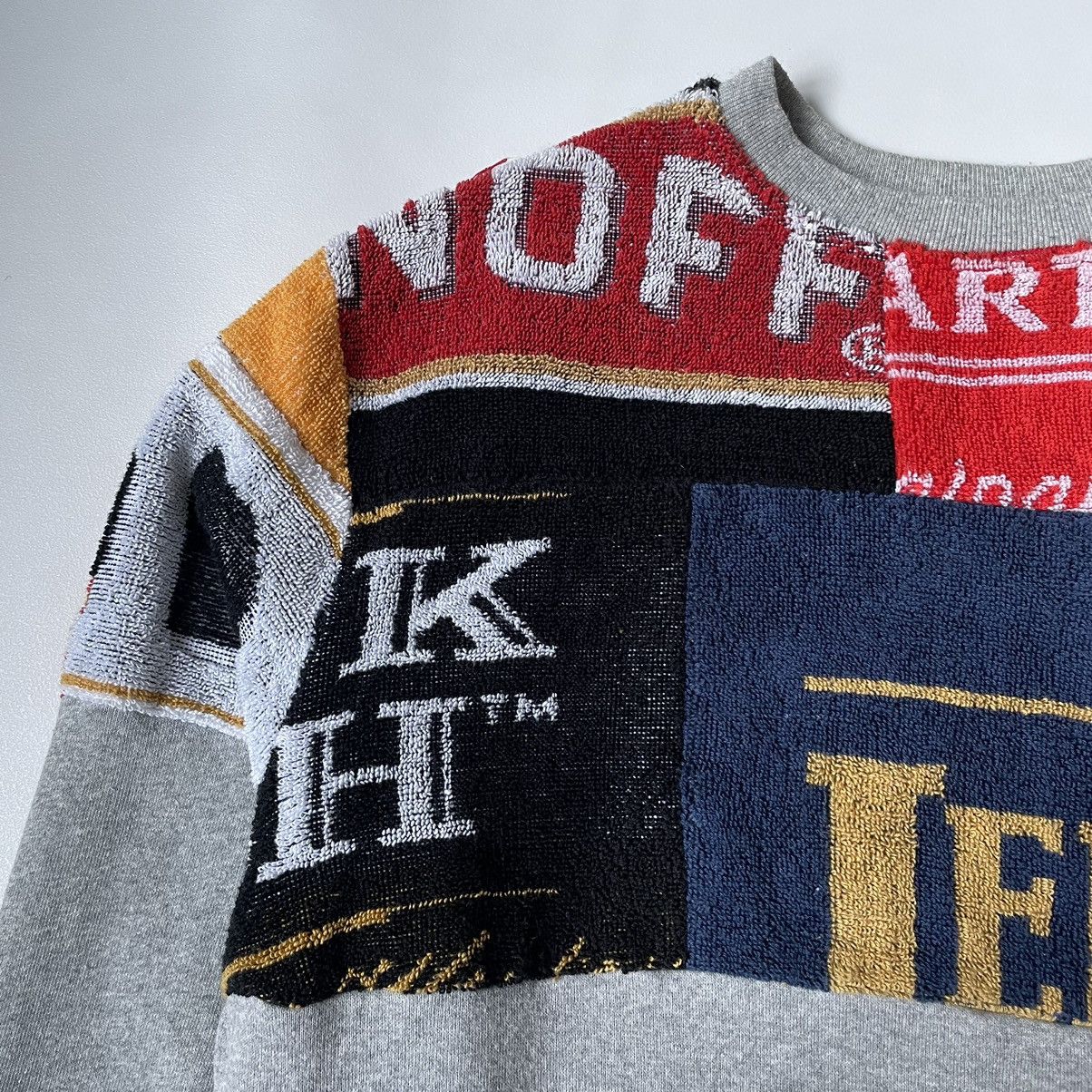 Martine Rose A/W 13 Patchwork Beermat Sweatshirt Size US S / EU 44-46 / 1 - 5 Thumbnail