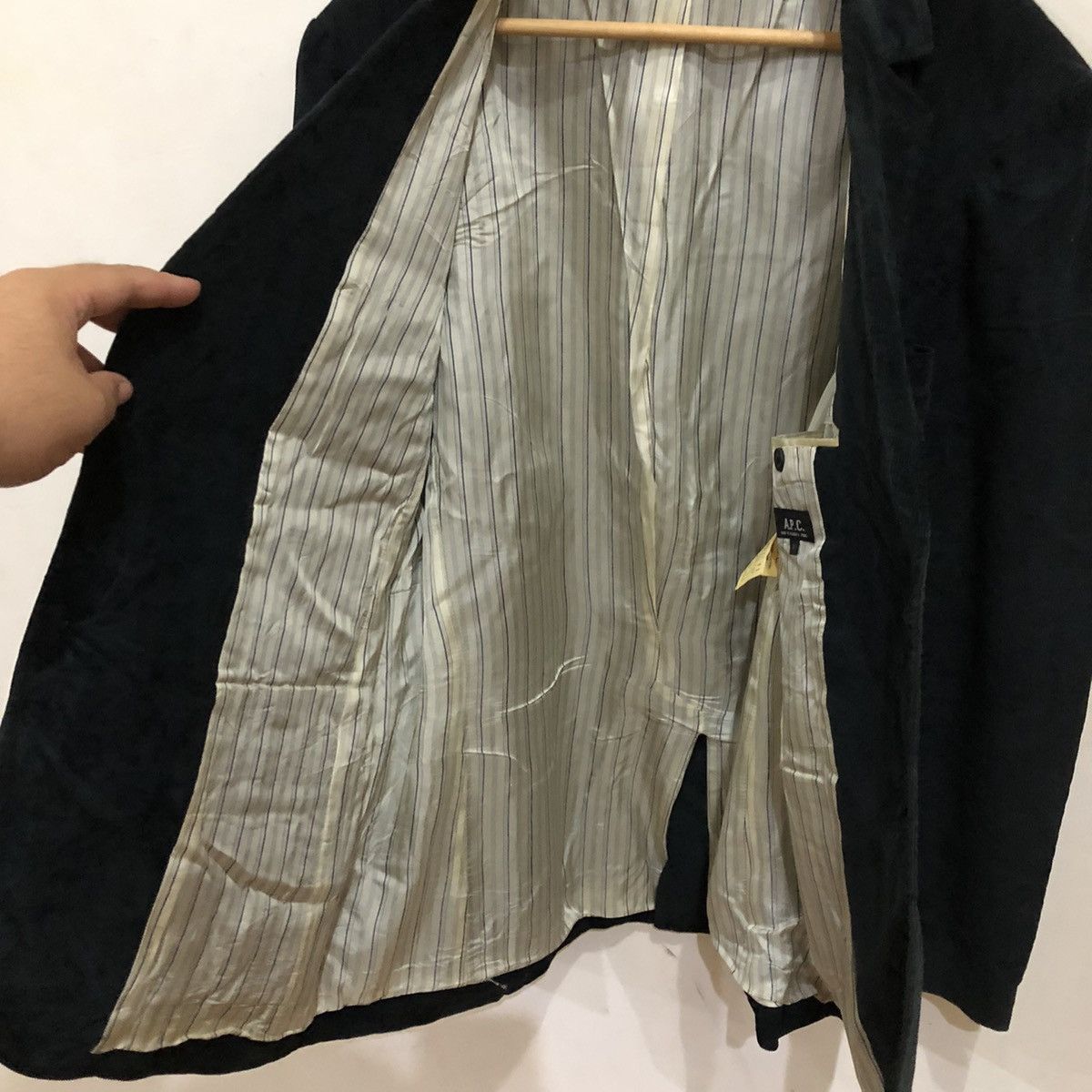 A.P.C. VINTAGE HIKORY CHORE WORK JACKET A.P.C ISSEY MIYAKE Size US S / EU 44-46 / 1 - 10 Thumbnail