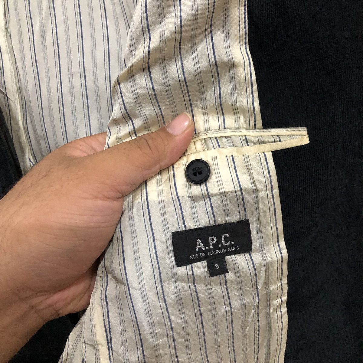A.P.C. VINTAGE HIKORY CHORE WORK JACKET A.P.C ISSEY MIYAKE Size US S / EU 44-46 / 1 - 2 Thumbnail