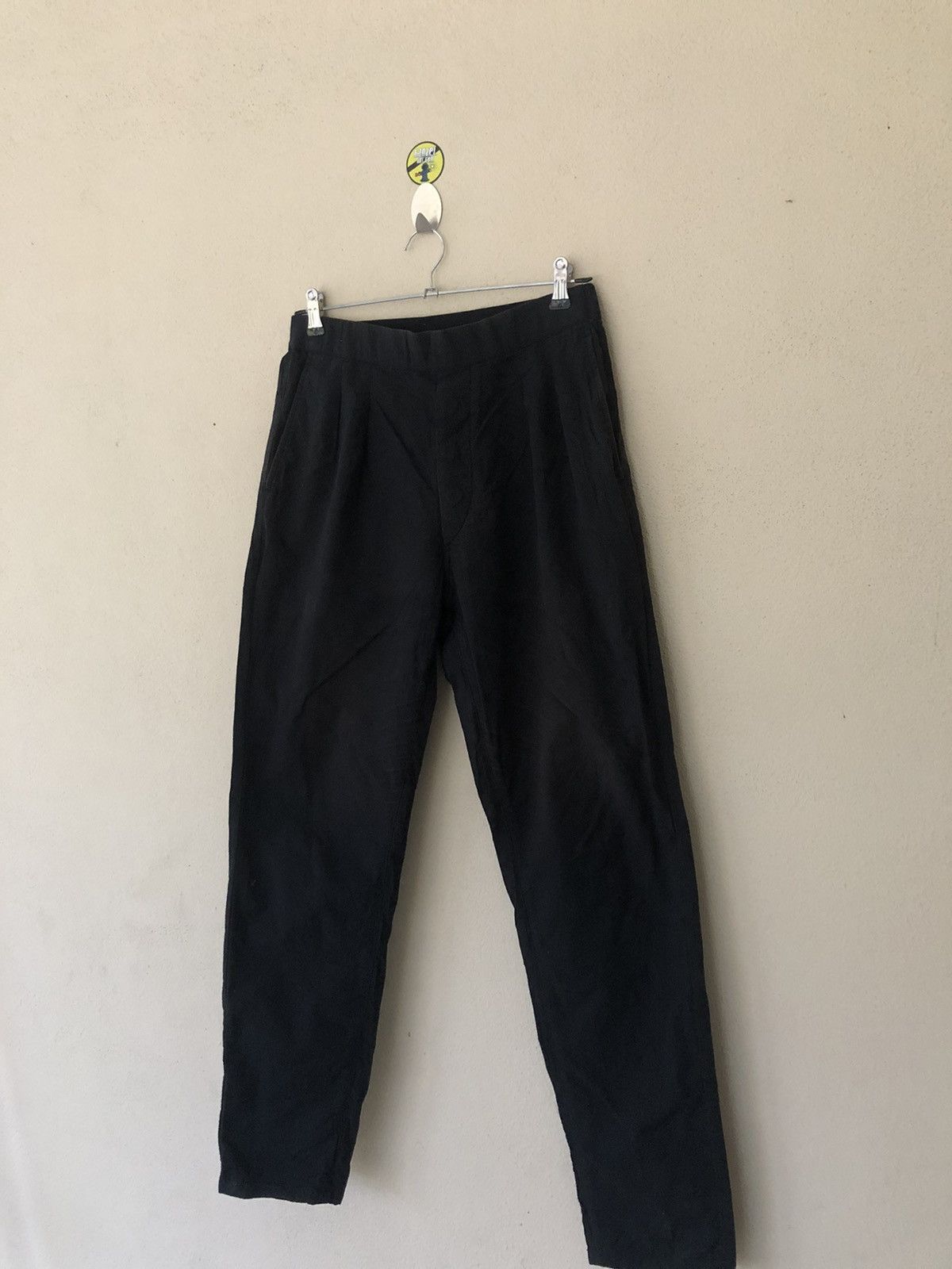 Christophe Lemaire × Uniqlo Christophe Lemaire x Uniqlo Casual Black Strech Pant Size US 33 - 3 Thumbnail