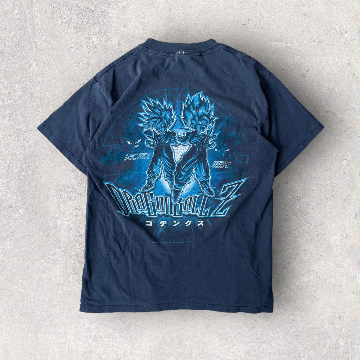 Vintage Crazy Sun Faded Dragon Ball Z Anime Promo Shirt