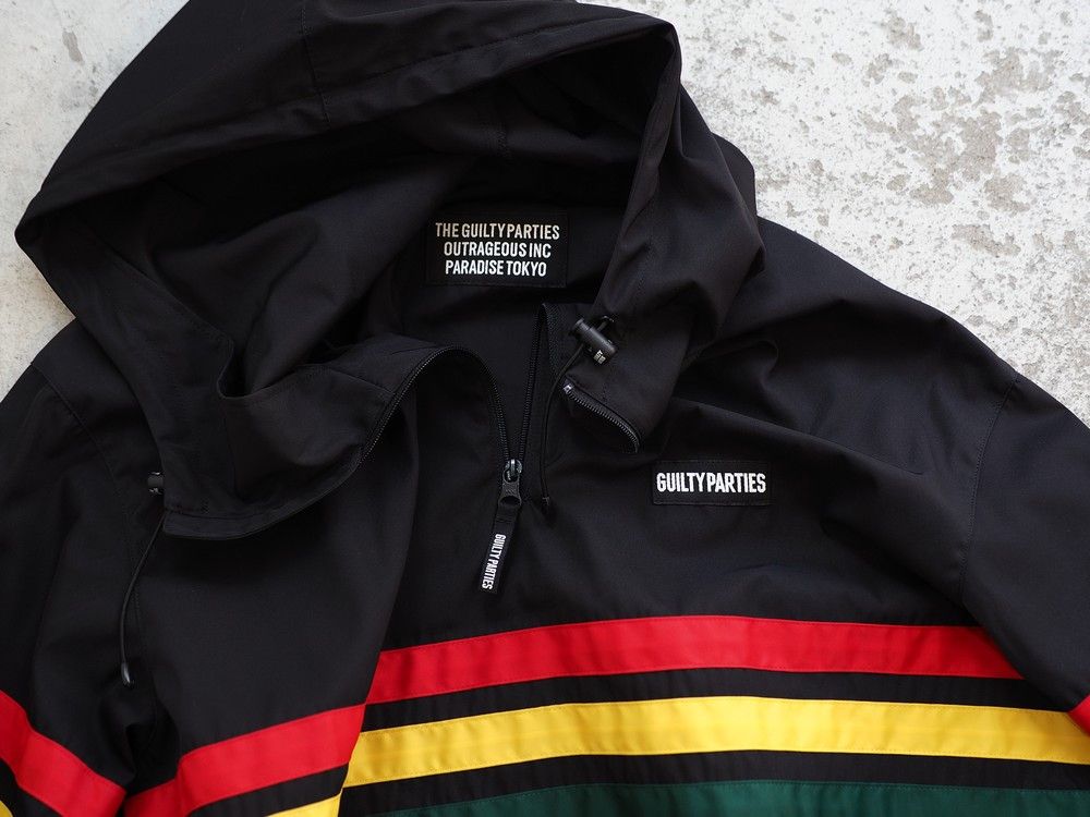 Wacko Maria Wacko Maria Guilty Parties Striped Hooded Jacket Size US M / EU 48-50 / 2 - 7 Thumbnail