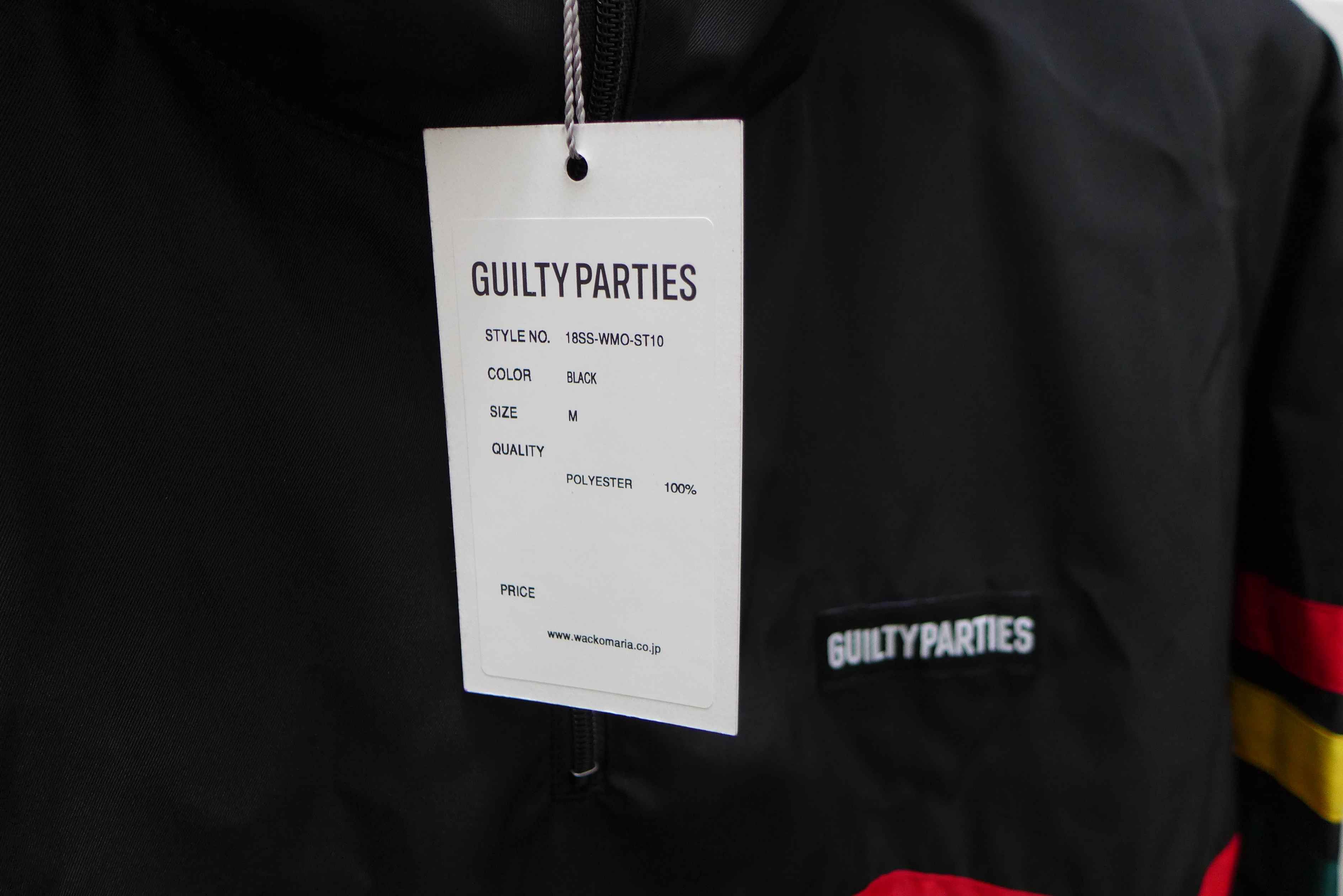 Wacko Maria Wacko Maria Guilty Parties Striped Hooded Jacket Size US M / EU 48-50 / 2 - 9 Thumbnail