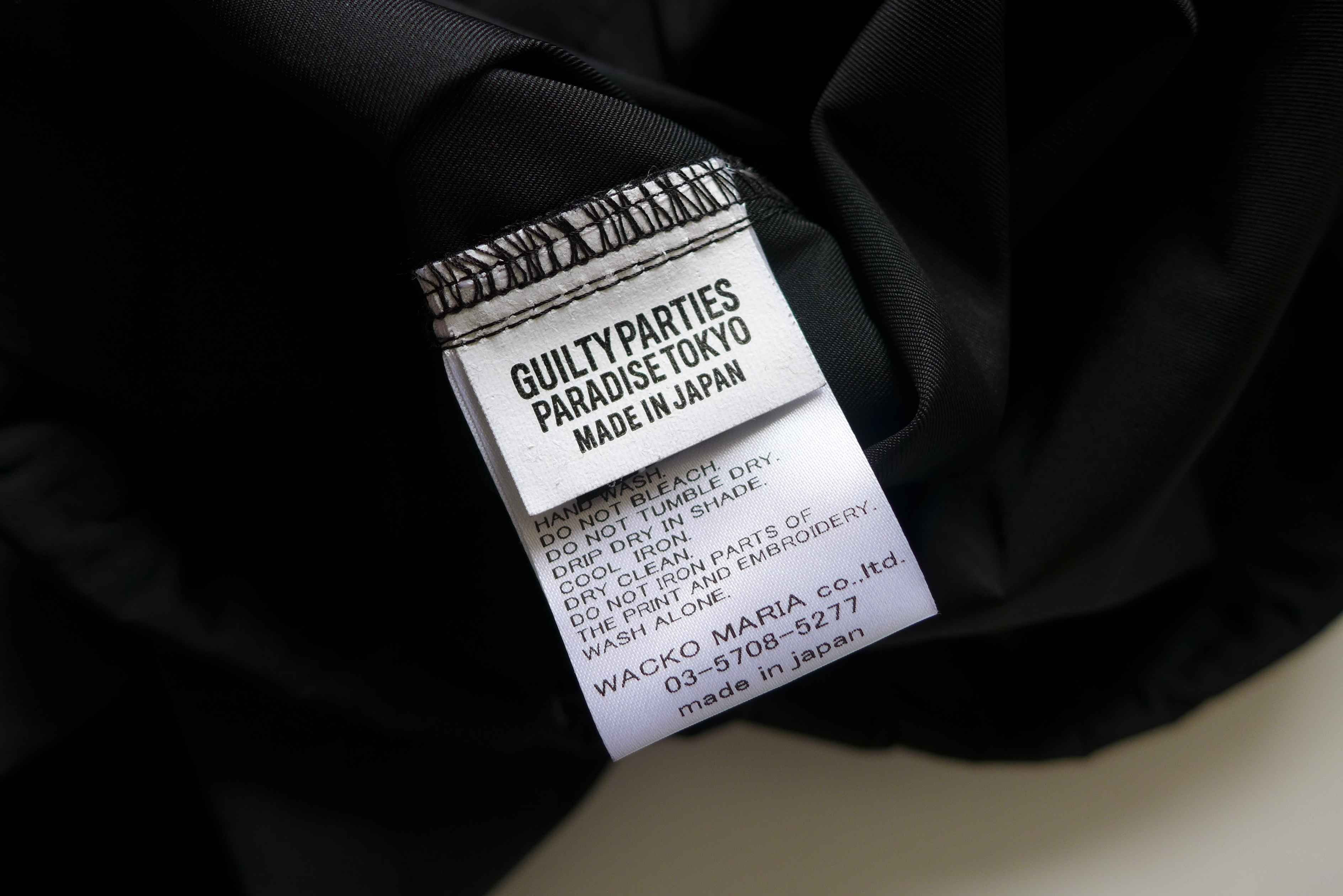 Wacko Maria Wacko Maria Guilty Parties Striped Hooded Jacket Size US M / EU 48-50 / 2 - 10 Thumbnail