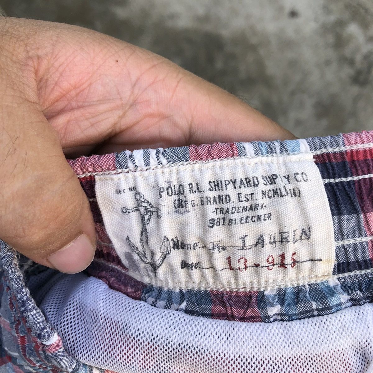 Polo Ralph Lauren PAINTED POLO RALPH LAUREN RRL SHORT PANTS TARTAN DESIGN Size US 30 / EU 46 - 8 Thumbnail