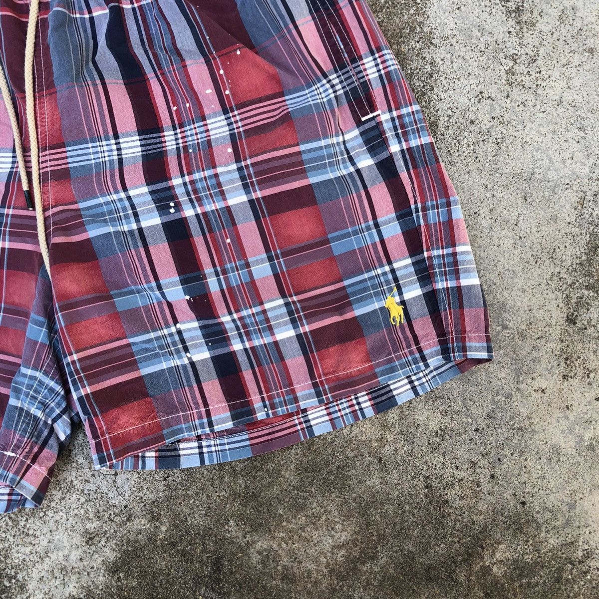 Polo Ralph Lauren PAINTED POLO RALPH LAUREN RRL SHORT PANTS TARTAN DESIGN Size US 30 / EU 46 - 3 Thumbnail