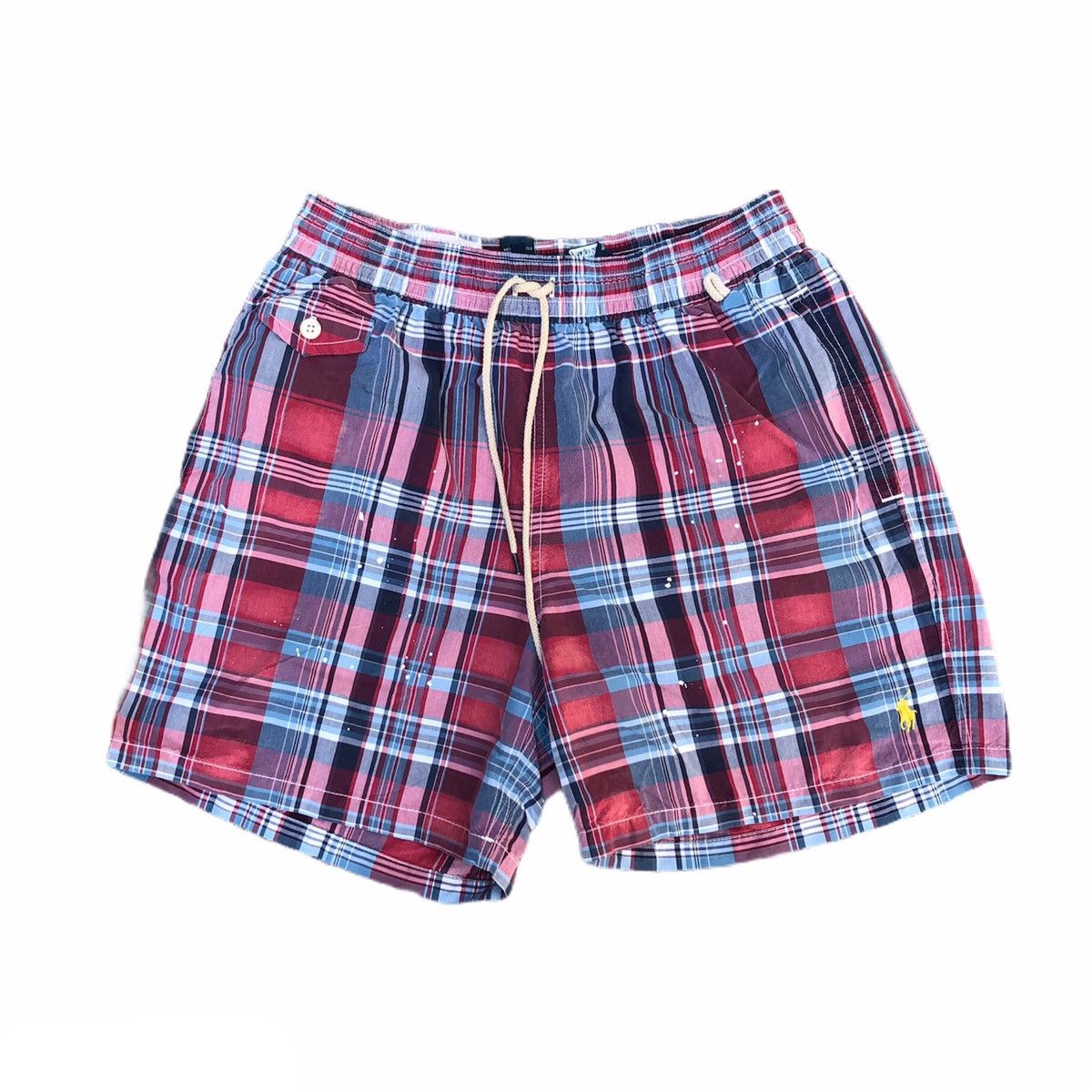 Polo Ralph Lauren PAINTED POLO RALPH LAUREN RRL SHORT PANTS TARTAN DESIGN Size US 30 / EU 46 - 1 Thumbnail