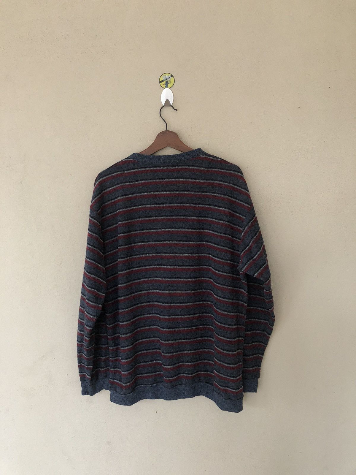 Pierre Balmain × Vintage Vintage Pierre Balmain Embroidered Logo Sweatshirt Size US L / EU 52-54 / 3 - 4 Thumbnail