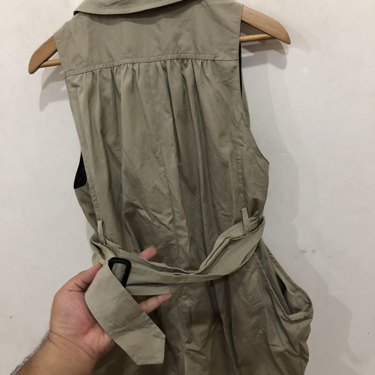 Japanese Brand Sleeveless Trench DRitte Parachute Bike Design Size US M / EU 48-50 / 2 - 7 Thumbnail