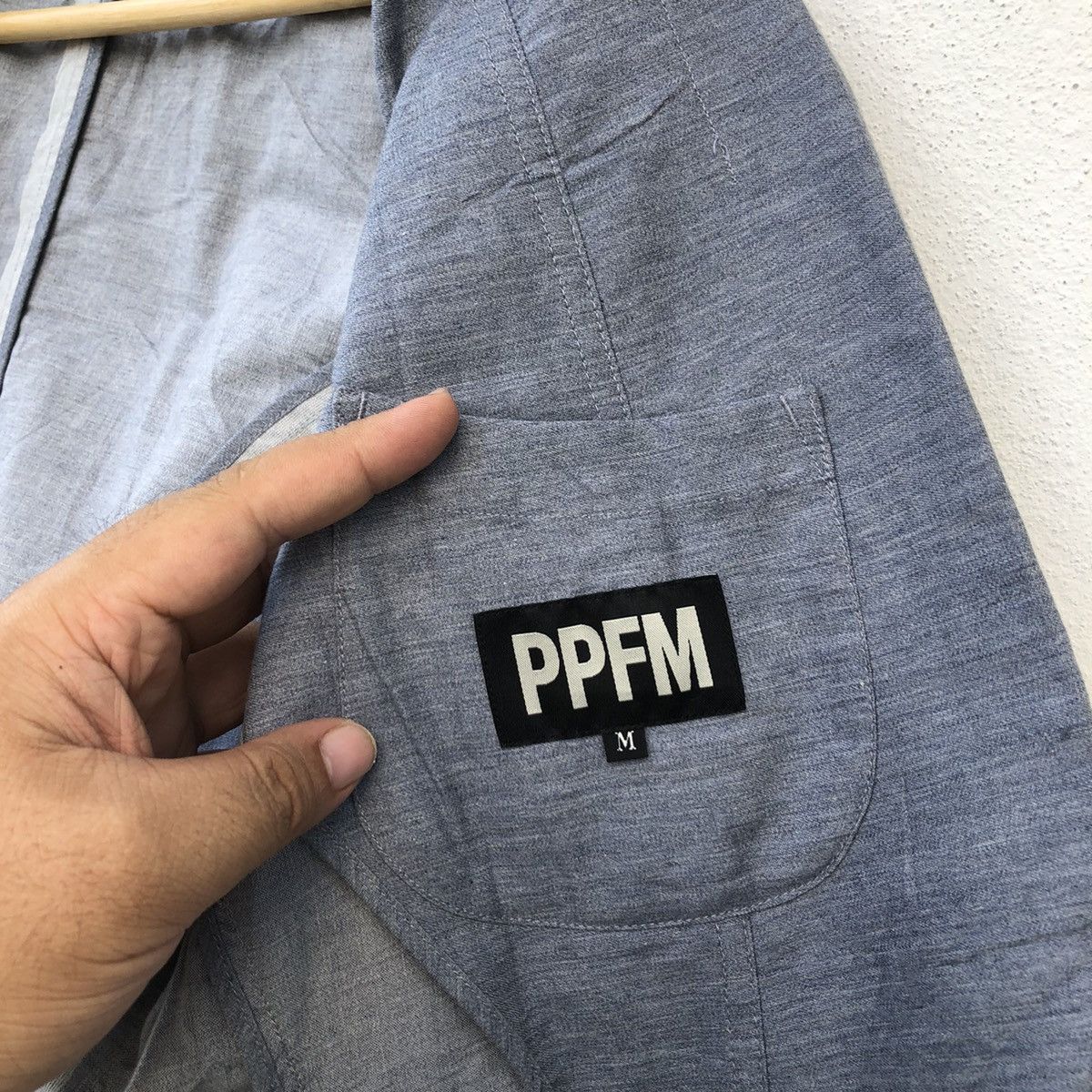 Japanese Brand DOUBLE BREAST RARE DESIGN PPFM JACKET PUNK DESIGN Size US M / EU 48-50 / 2 - 8 Thumbnail