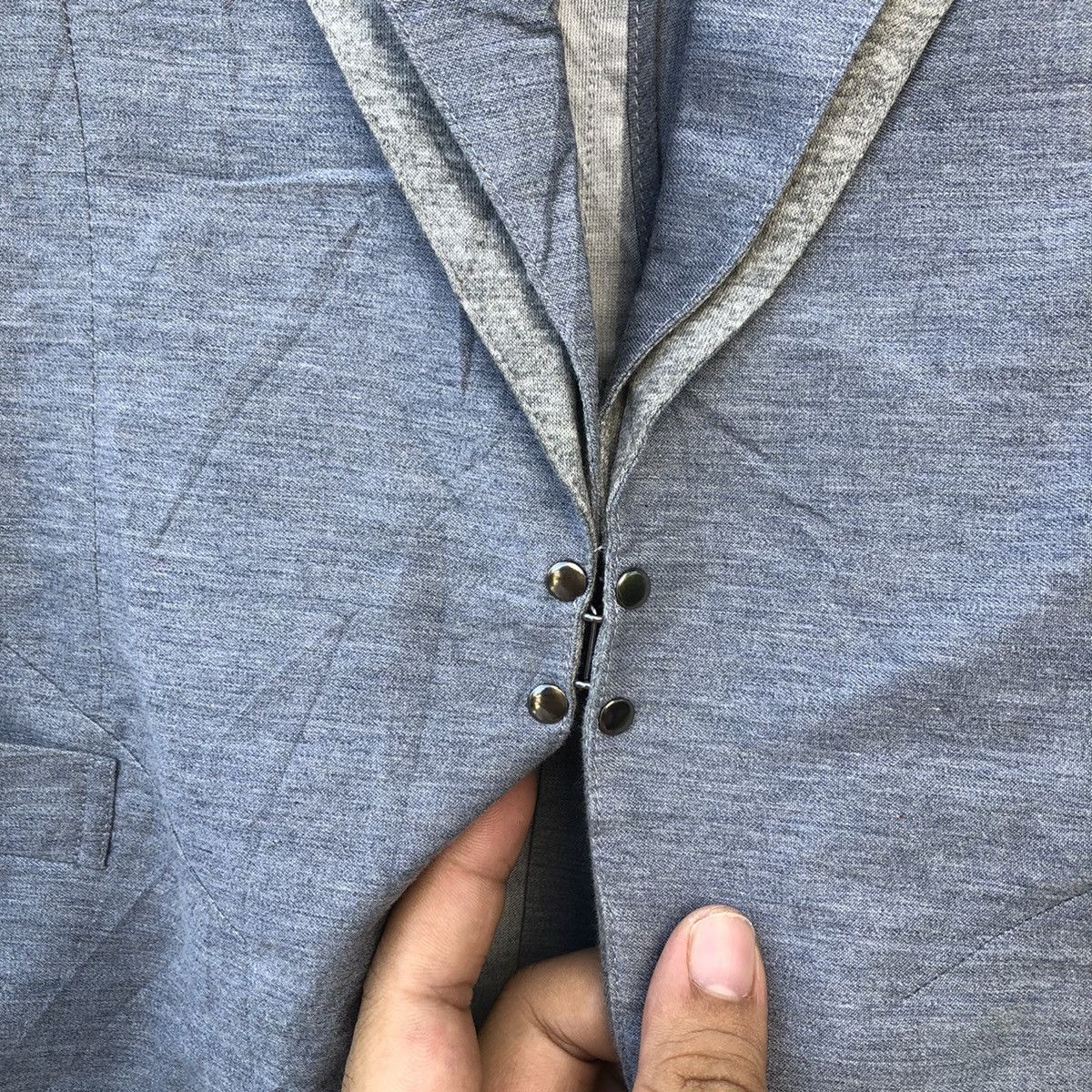 Japanese Brand DOUBLE BREAST RARE DESIGN PPFM JACKET PUNK DESIGN Size US M / EU 48-50 / 2 - 5 Thumbnail