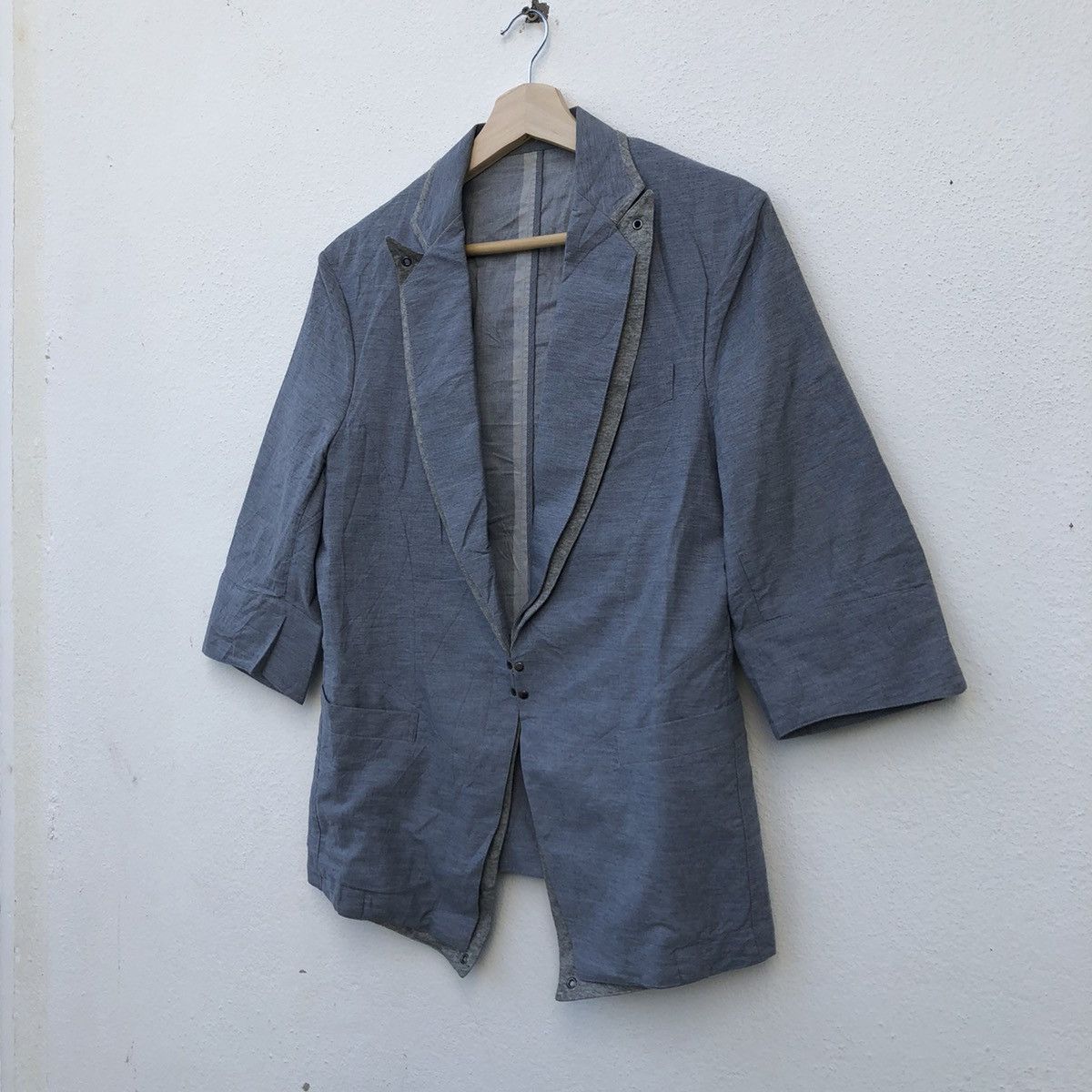 Japanese Brand DOUBLE BREAST RARE DESIGN PPFM JACKET PUNK DESIGN Size US M / EU 48-50 / 2 - 2 Thumbnail