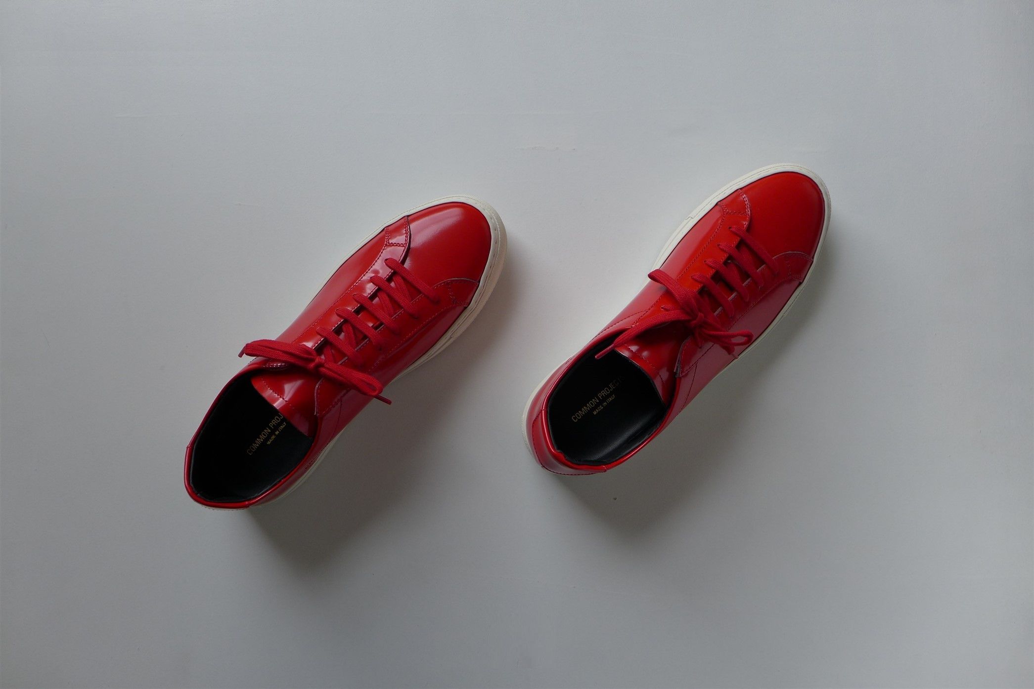 Common Projects Common Projects Achilles Premium Sneakers - Red Size US 8 / EU 41 - 7 Thumbnail
