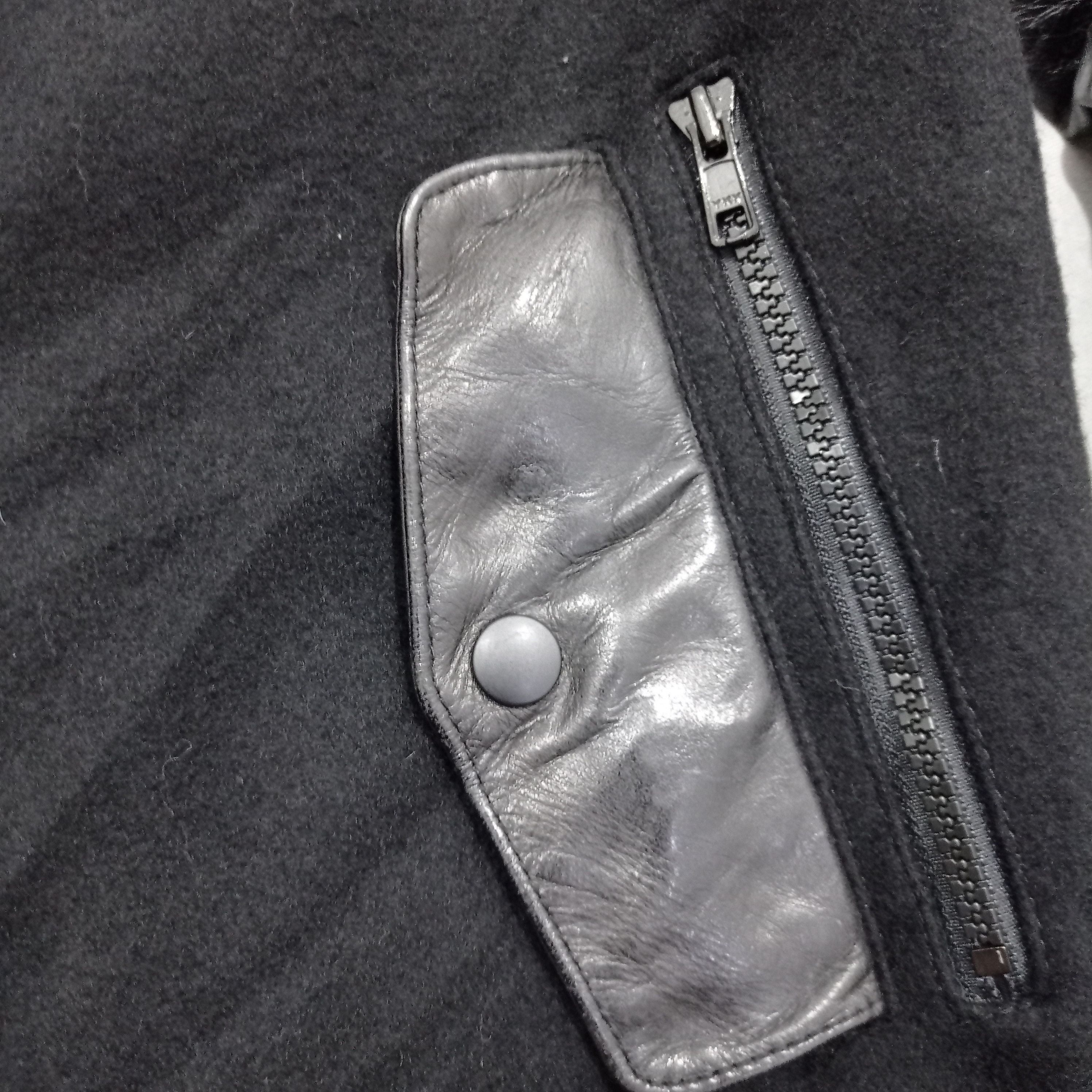 Japanese Brand BOMBER ACOUSTIC LEATHER JAKCET Size US M / EU 48-50 / 2 - 7 Thumbnail