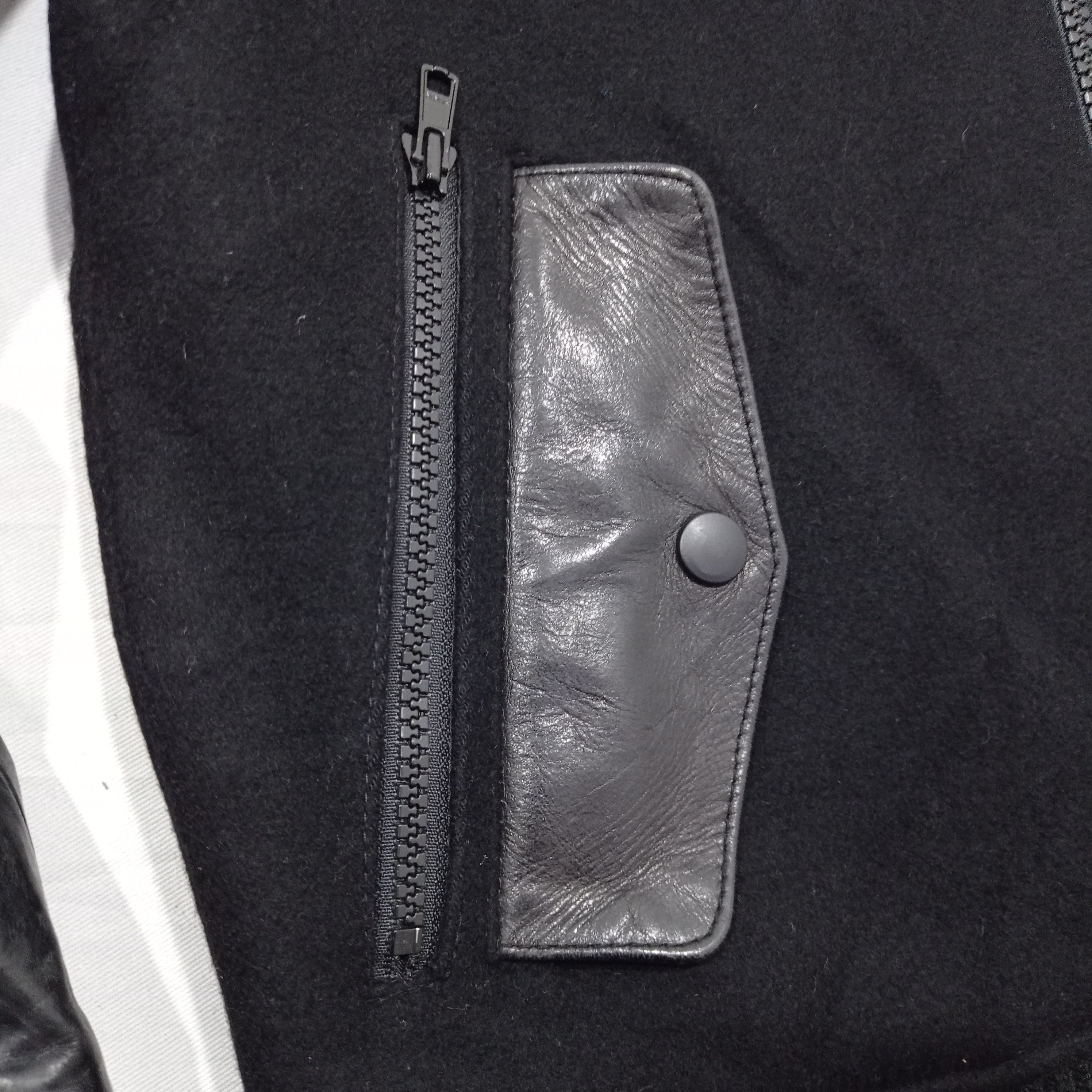 Japanese Brand BOMBER ACOUSTIC LEATHER JAKCET Size US M / EU 48-50 / 2 - 6 Thumbnail