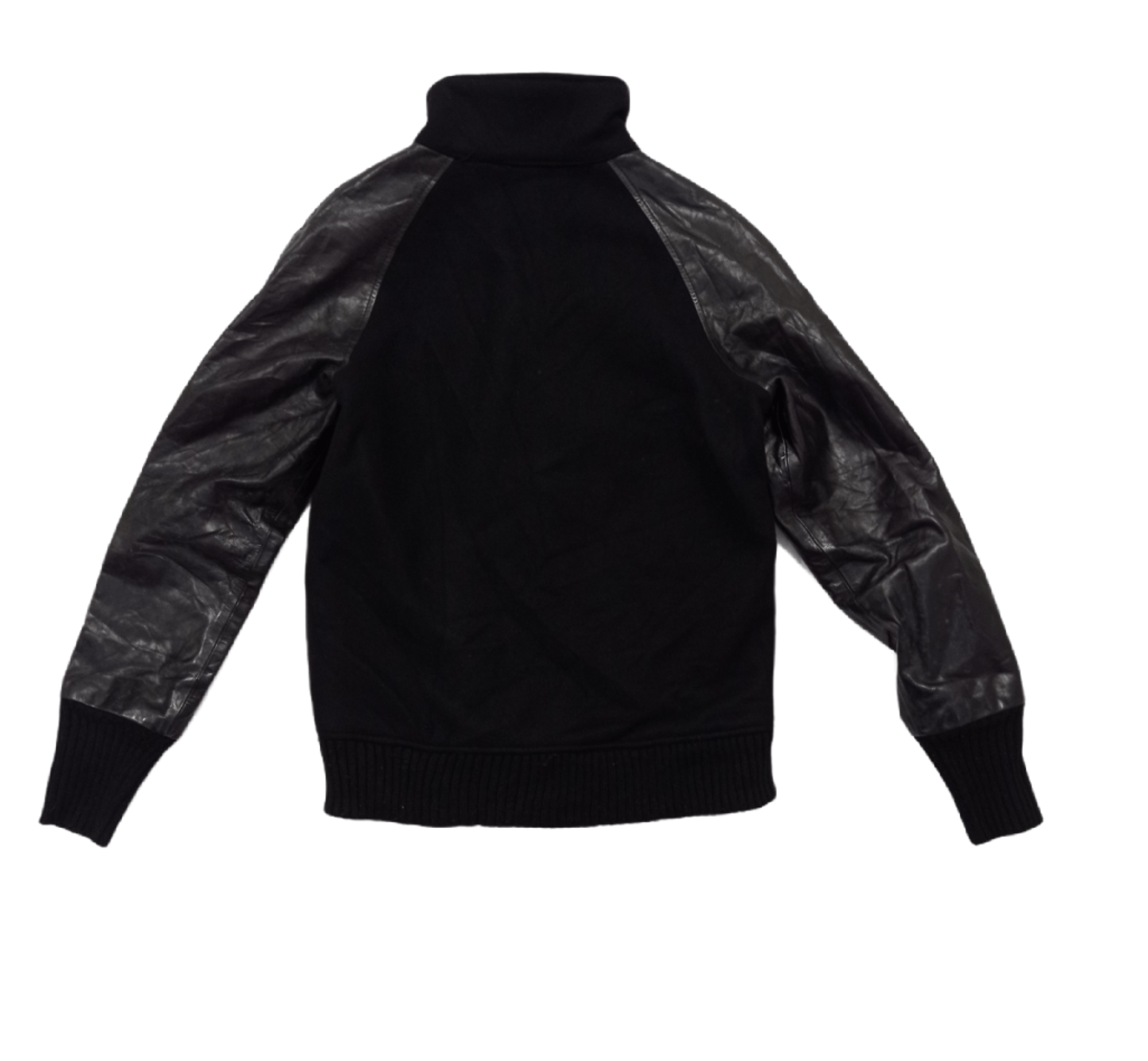 Japanese Brand BOMBER ACOUSTIC LEATHER JAKCET Size US M / EU 48-50 / 2 - 2 Thumbnail