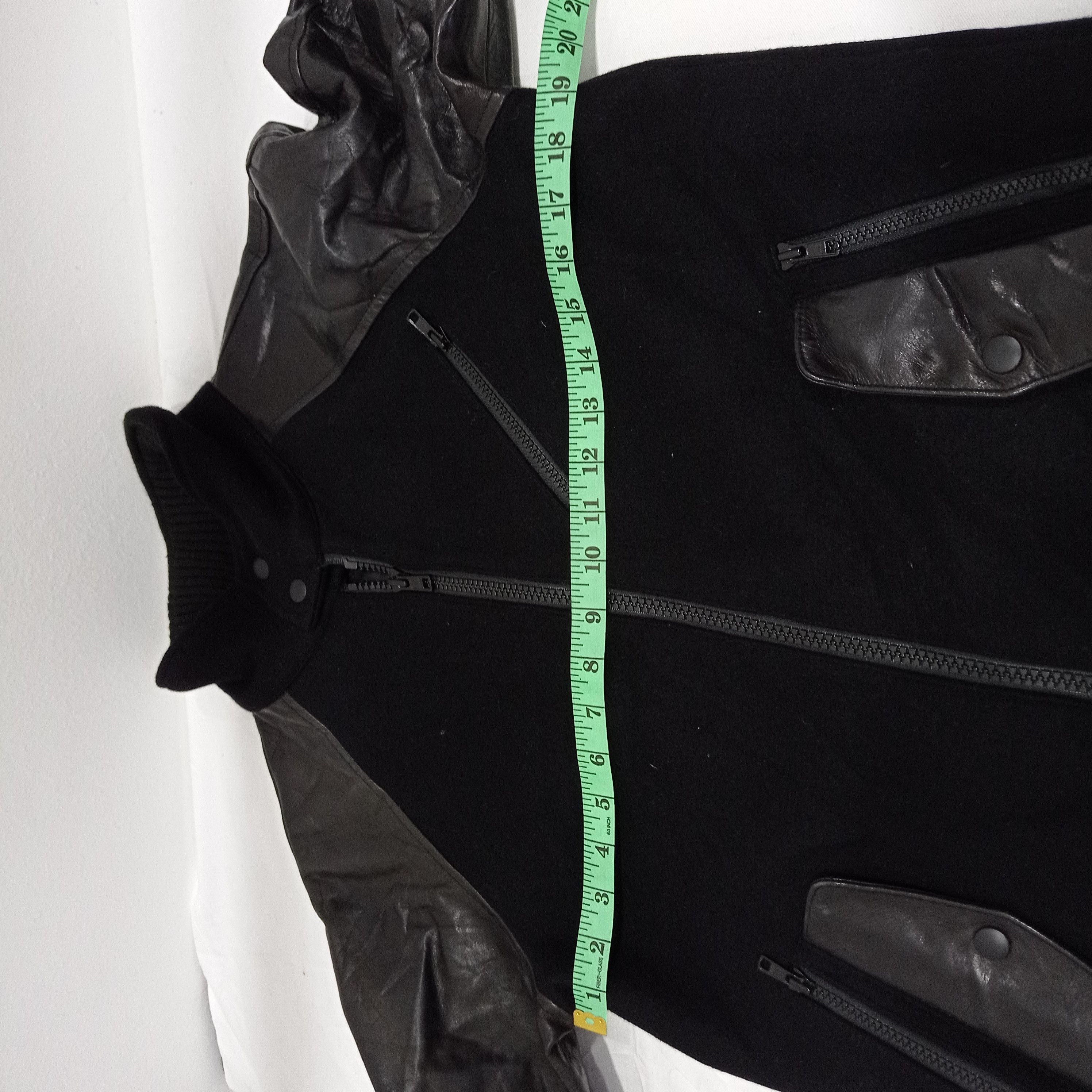 Japanese Brand BOMBER ACOUSTIC LEATHER JAKCET Size US M / EU 48-50 / 2 - 12 Thumbnail