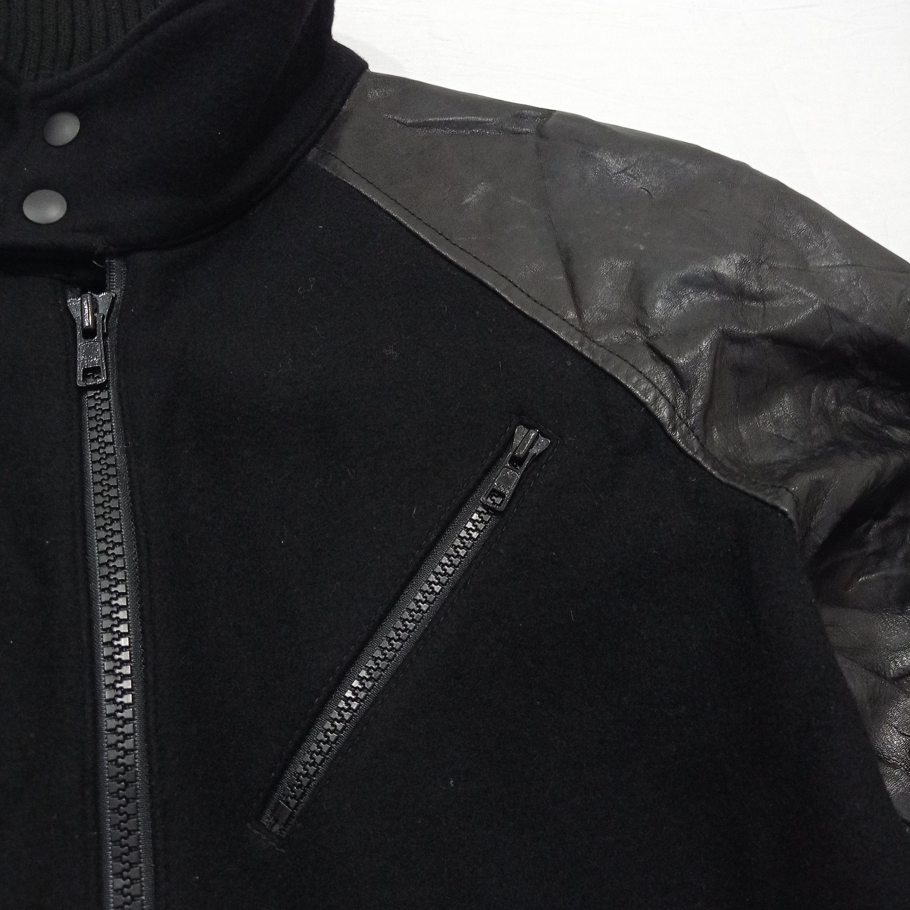Japanese Brand BOMBER ACOUSTIC LEATHER JAKCET Size US M / EU 48-50 / 2 - 5 Thumbnail