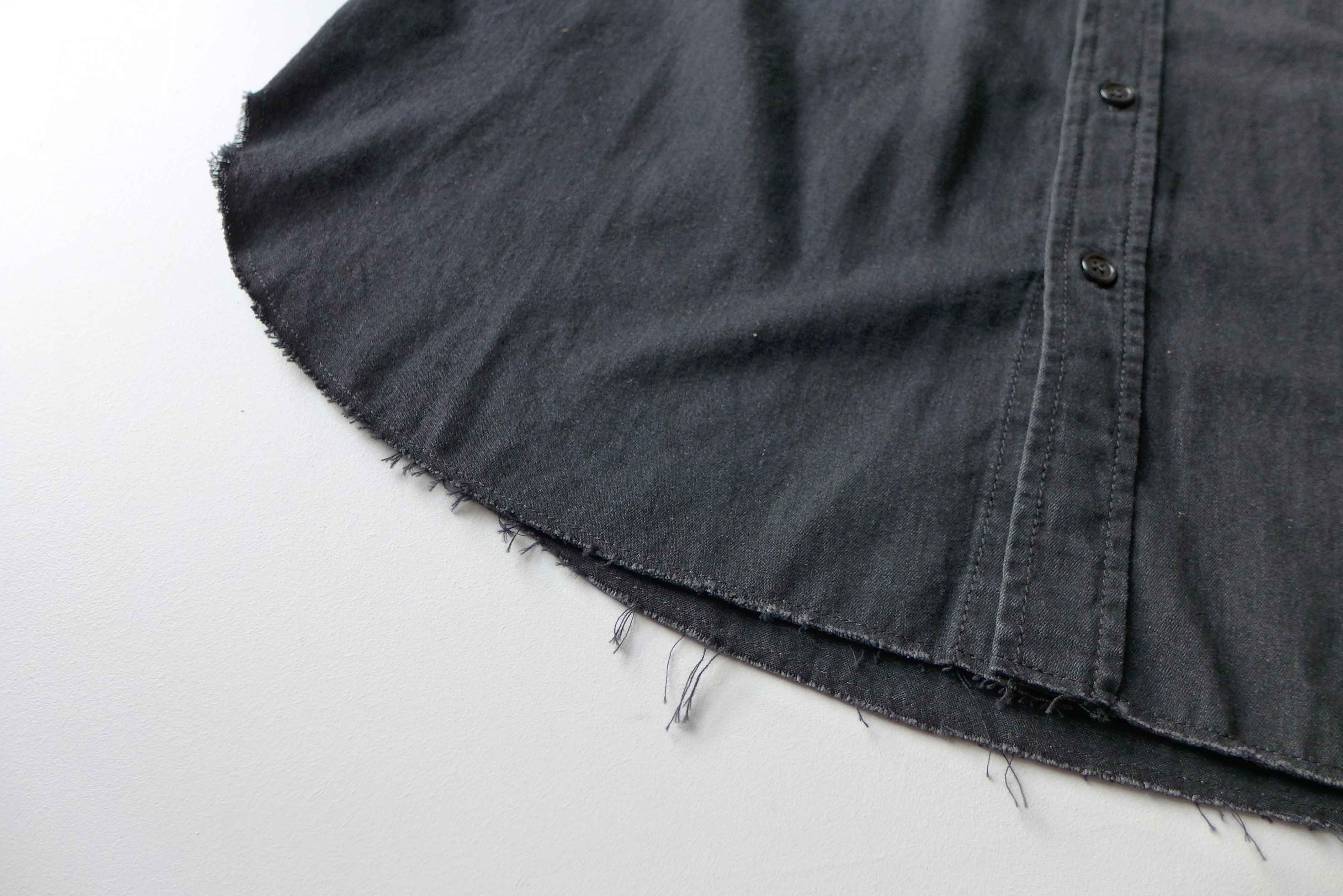 Saint Laurent Paris Saint Laurent Army Stamp Denim Shirt - Vintage Black Size US M / EU 48-50 / 2 - 10 Thumbnail