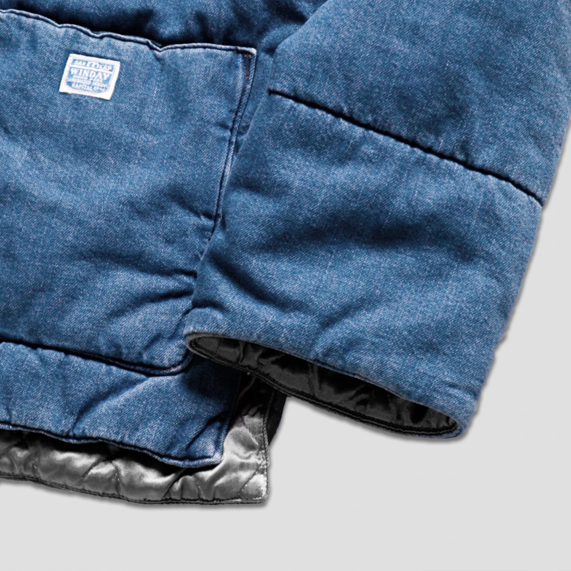Kapital Kapital Quilted Samu Blouson - 8oz Washed Indigo Denim Size US XL / EU 56 / 4 - 7 Thumbnail